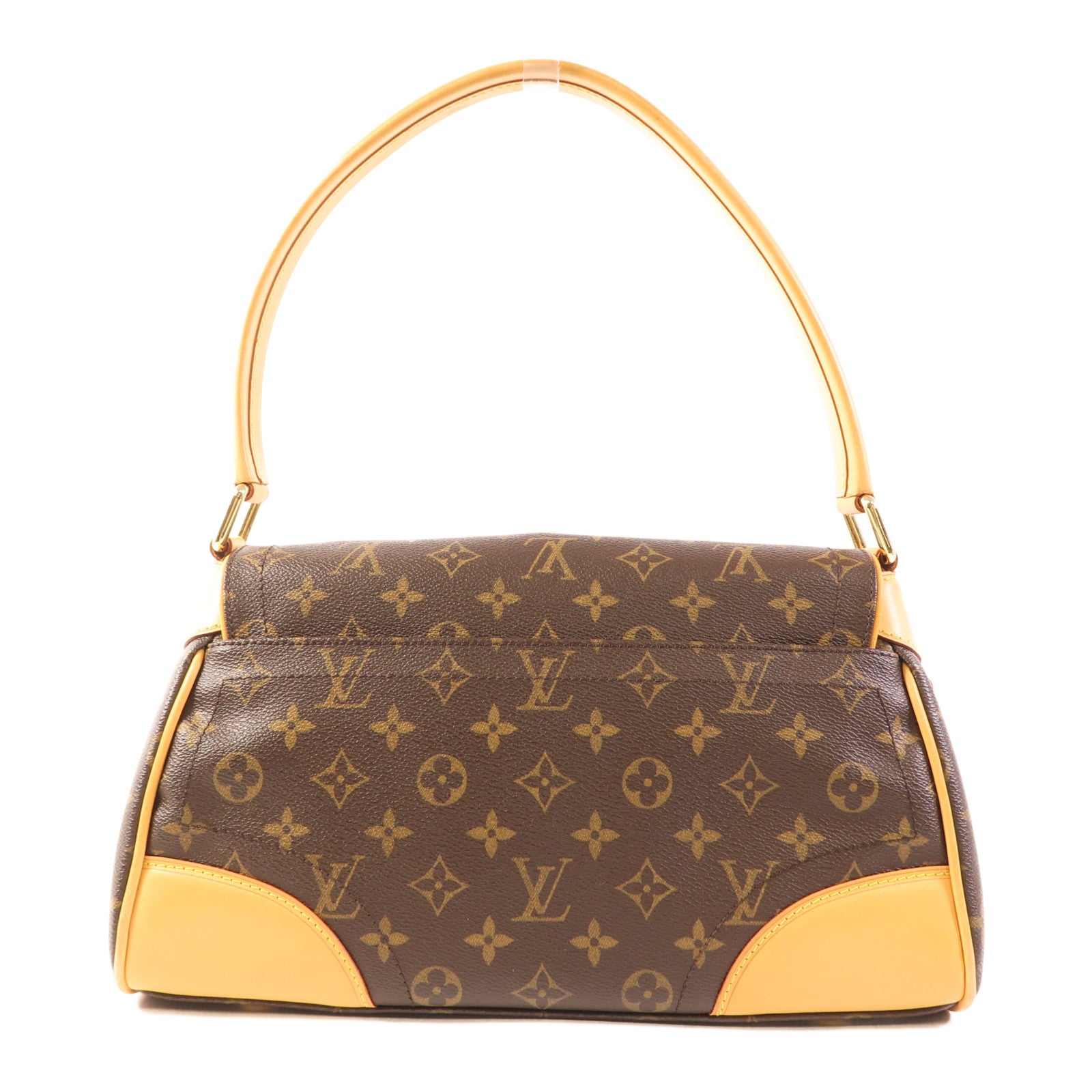 LOUIS VUITTON Monogram Beverly MM金扣肩背袋