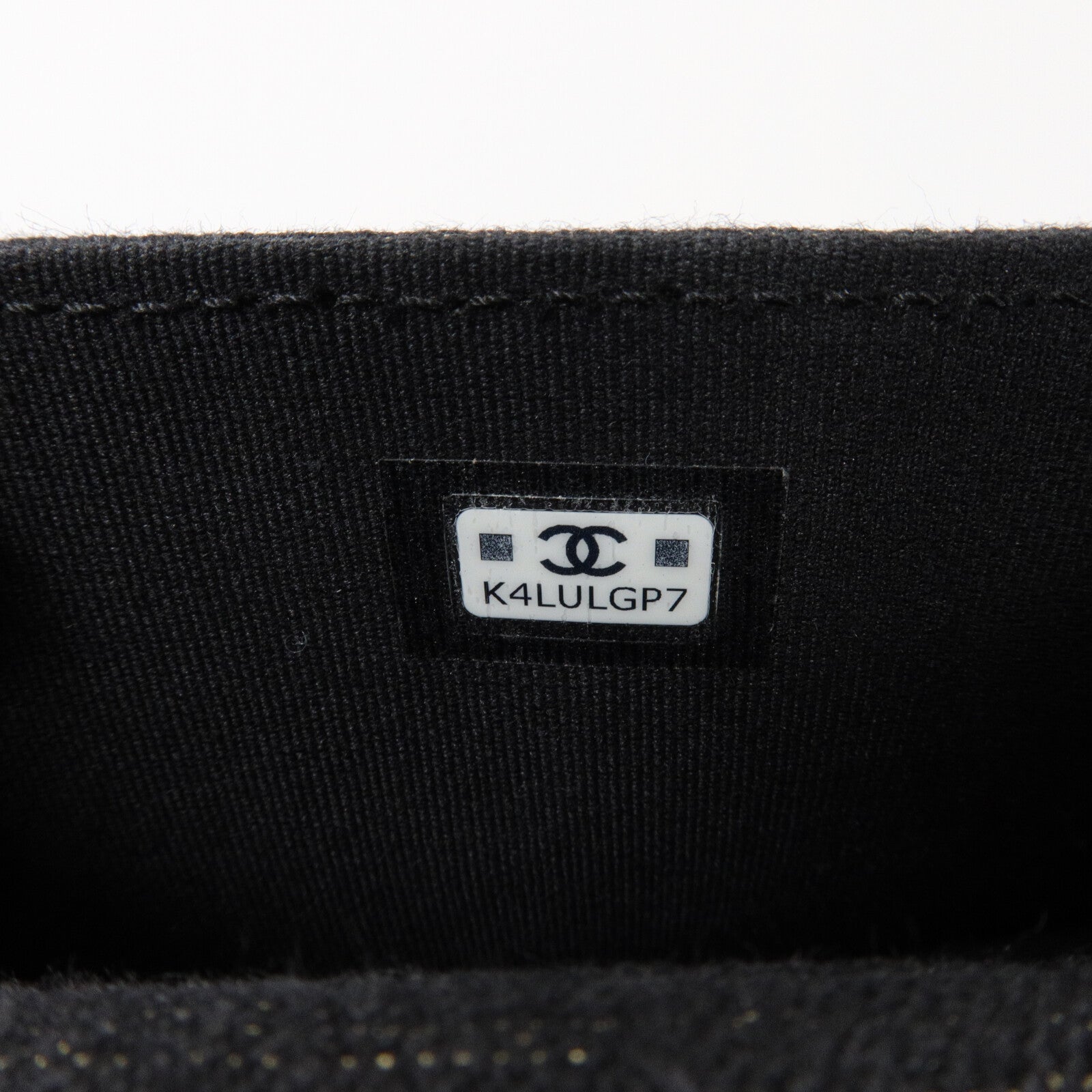 CHANEL 牛仔布Clutch with Chain鏈帶肩背袋