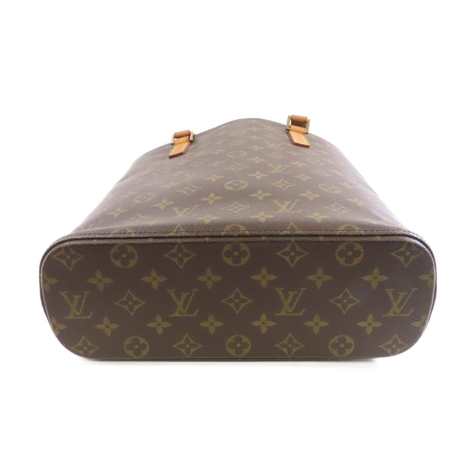LOUIS VUITTON Monogram Vavin GM金扣手挽袋啡色
