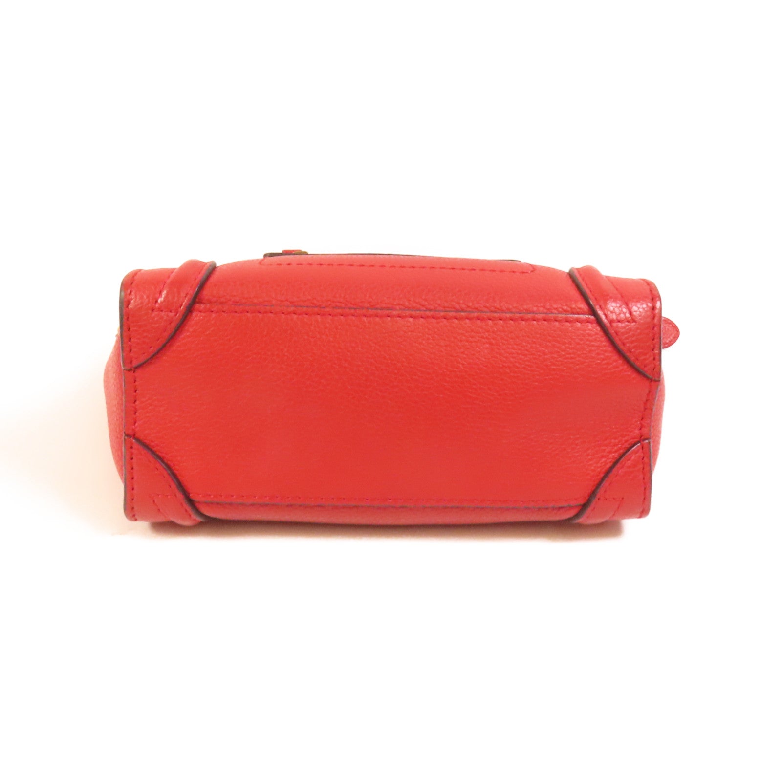 CELINE 牛皮皮革Nano Luggage金扣手挽肩背兩用袋