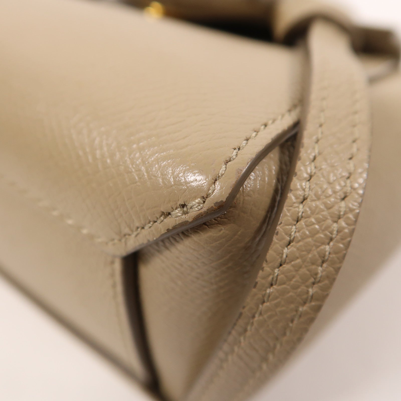 CELINE 牛皮皮革Pico Belt Bag金扣手挽肩背兩用袋