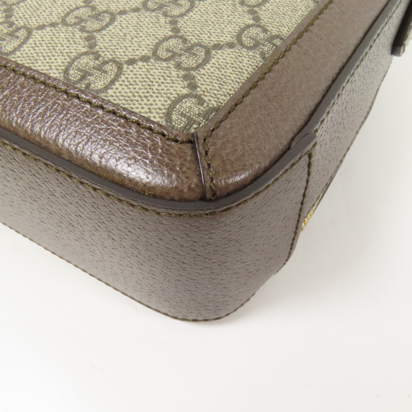 GUCCI 塗層帆布GG Ophidia金扣手挽肩背兩用袋