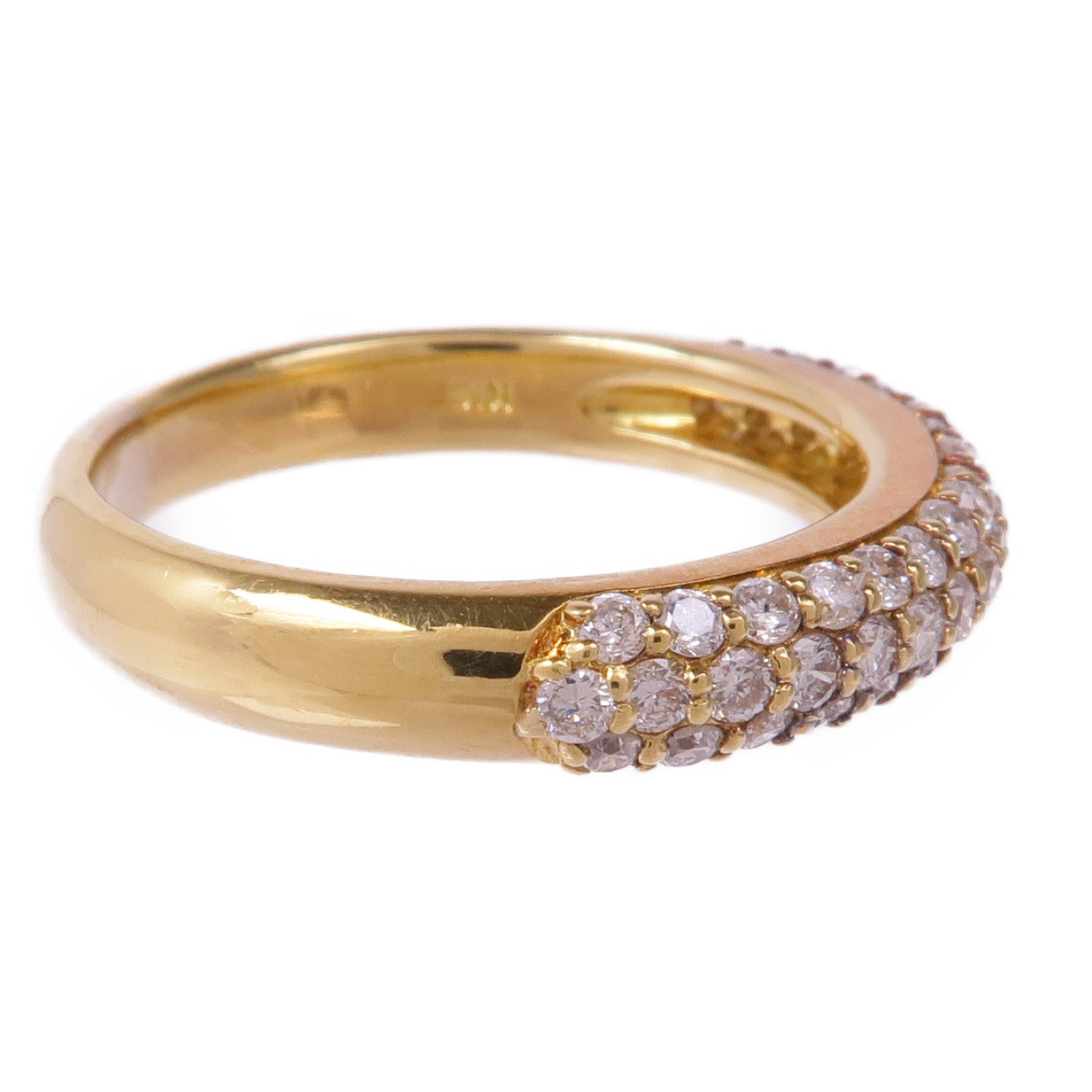 JEWELRY 18K黃金Diamond Ring鑽石戒指US#6.75