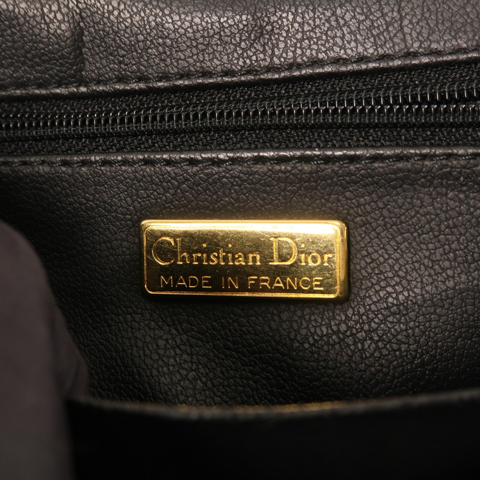 Dior 牛皮皮革Vintage Hand Bag金扣手挽袋