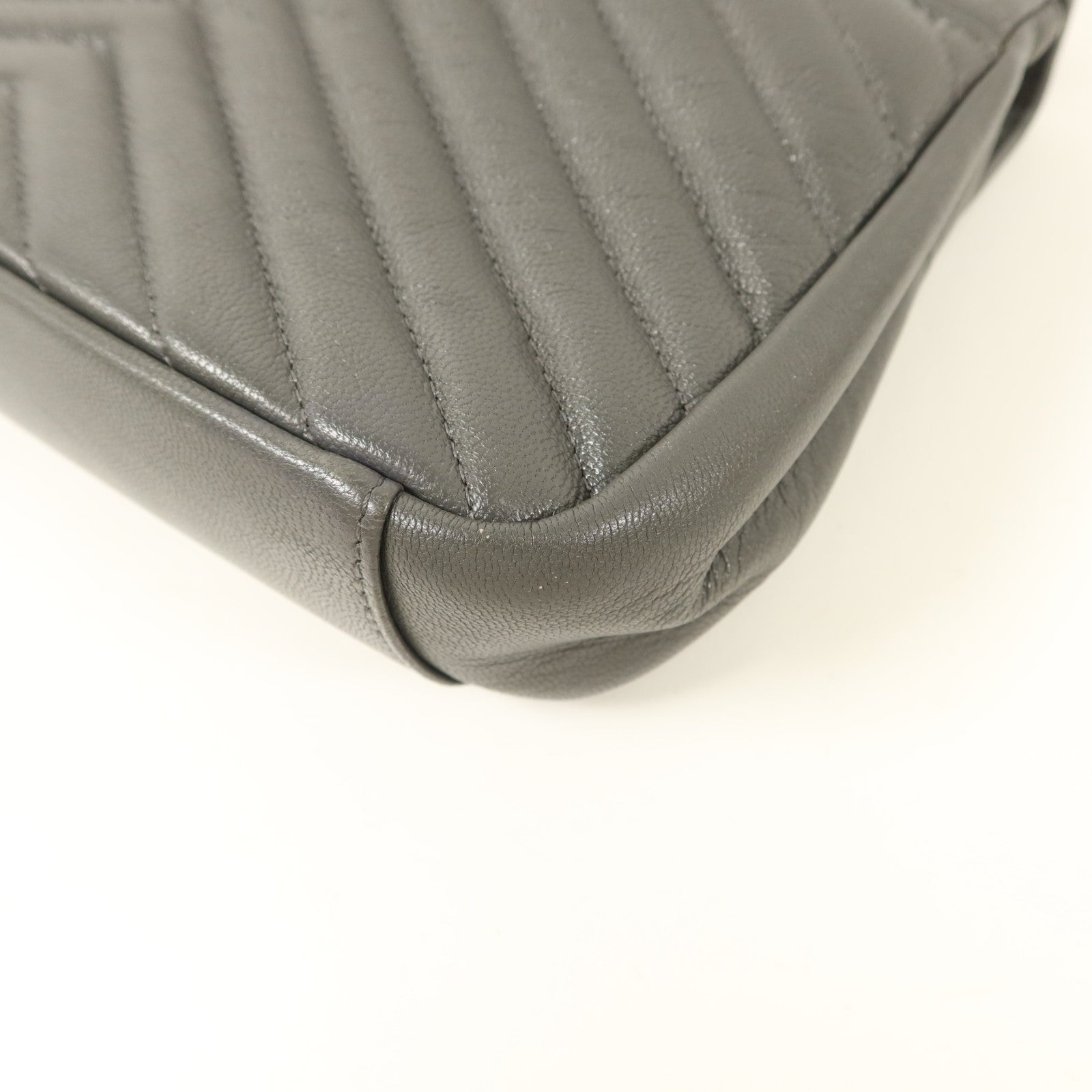 SAINT LAURENT 牛皮皮革College Bag鏈帶肩背袋