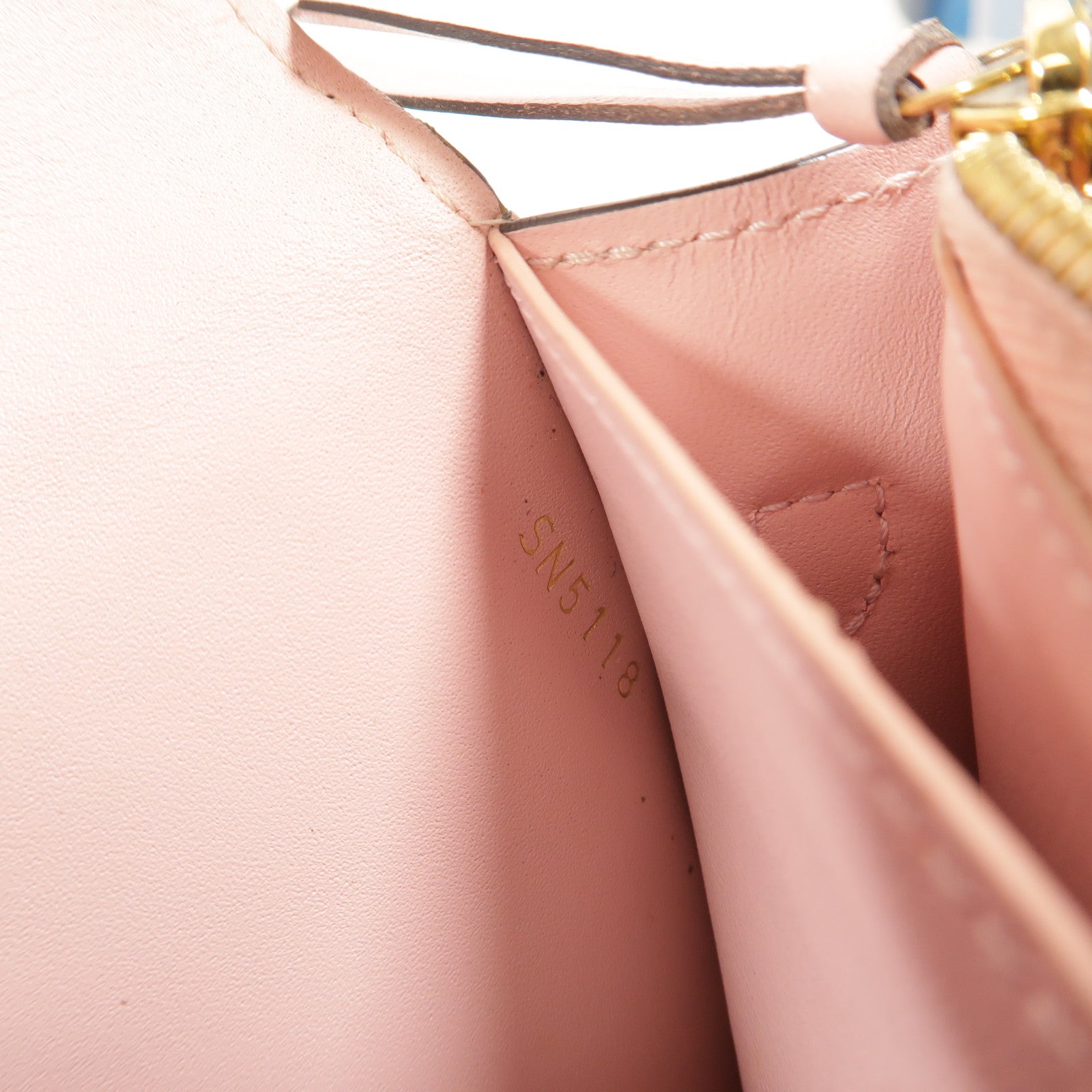 LOUIS VUITTON Monogram Flore Chain Wallet鏈帶肩背袋