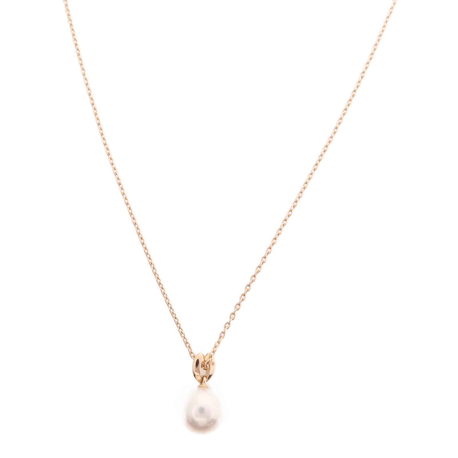 MIKIMOTO 18K玫瑰金/珍珠Pearl Necklace項鍊
