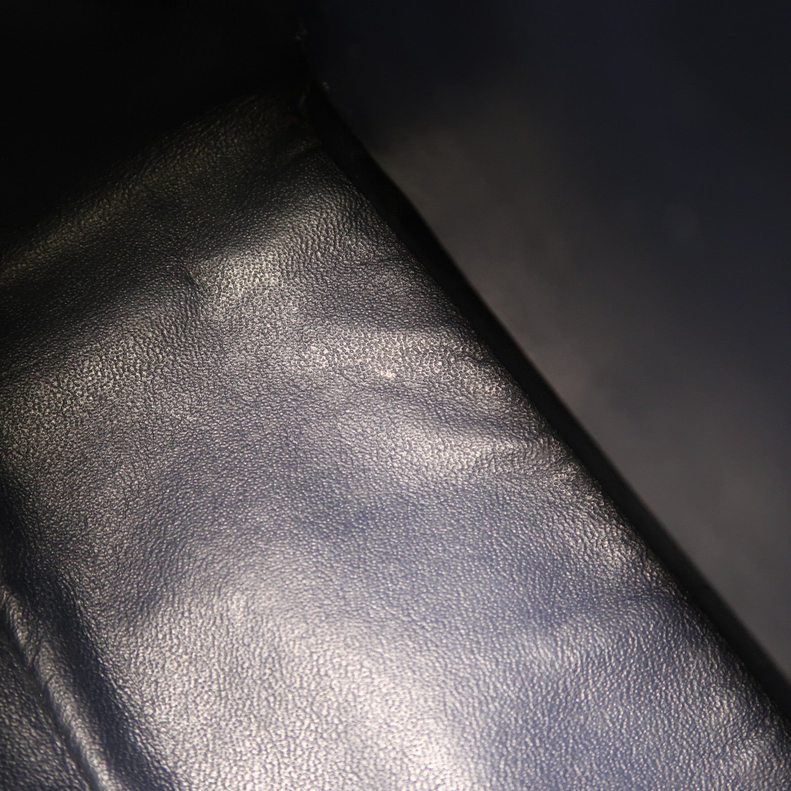 CHANEL CC SHW Maxi Classic Chain Shoulder Bag A5860 Patent Leather Dark Green