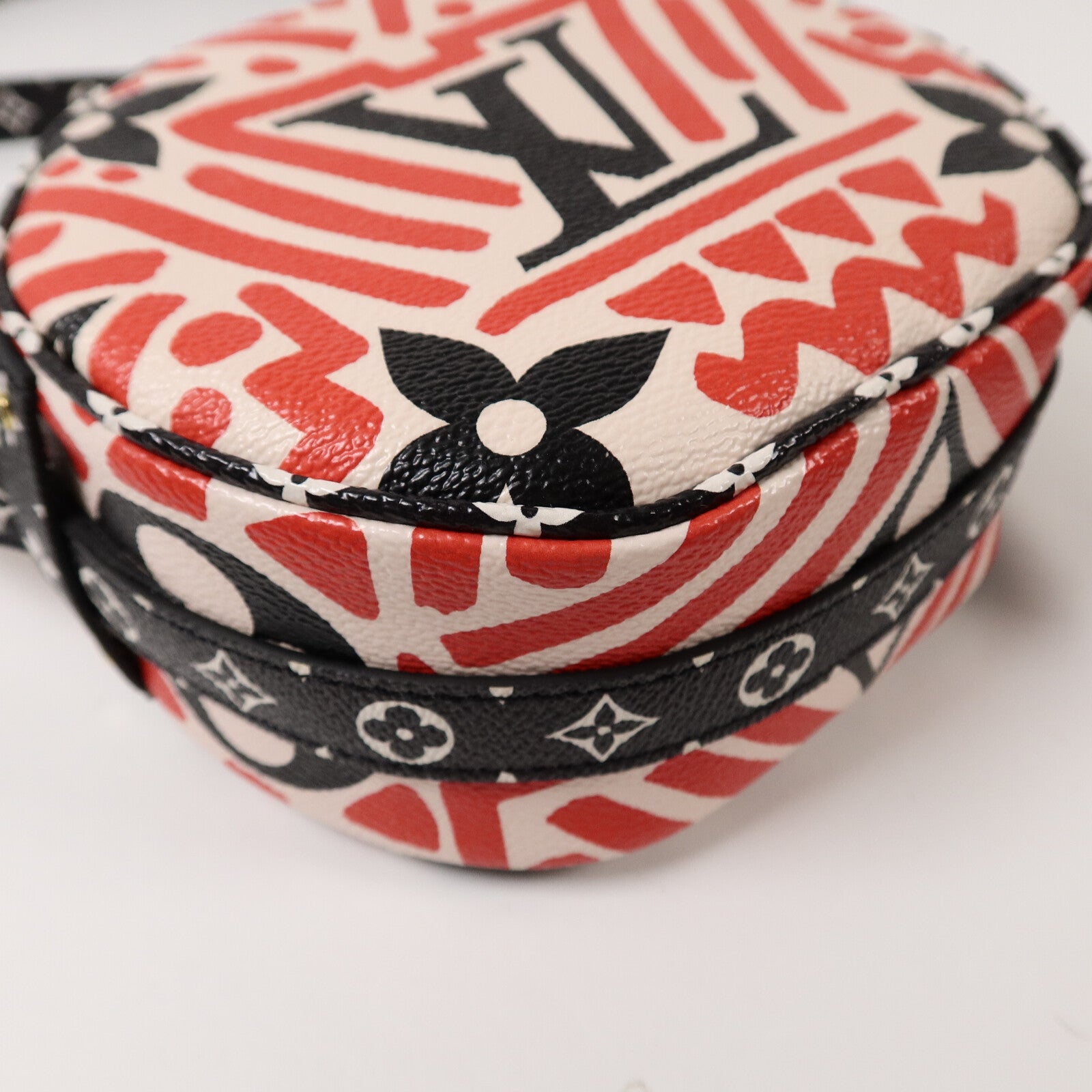 LOUIS VUITTON Monogram Giant Crafty Boite Chapoe Soupe肩背袋