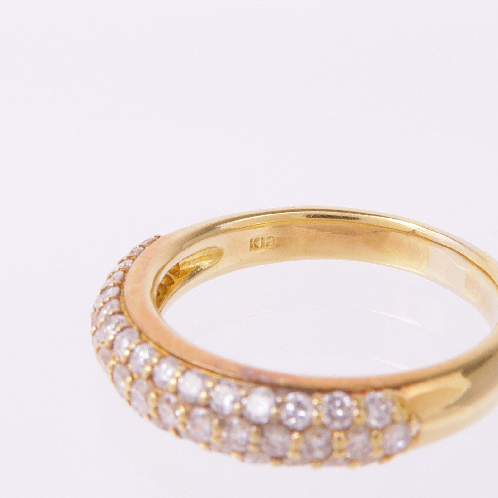 JEWELRY 18K黃金Diamond Ring鑽石戒指US#6.75