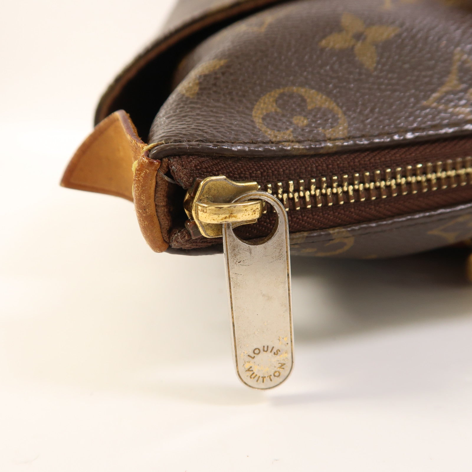 LOUIS VUITTON Monogram Totally PM金扣肩背袋/手挽袋棕色