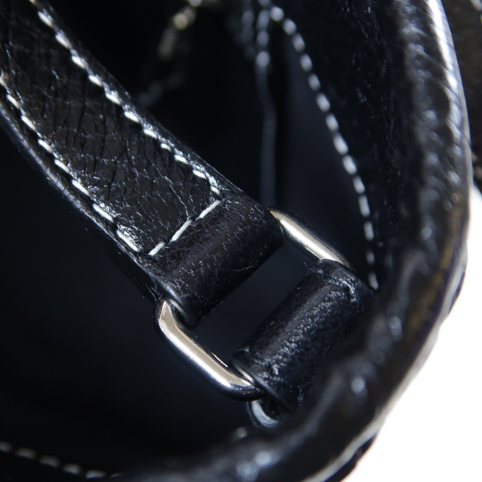 BALENCIAGA **【激減優惠】牛皮皮革Small Barbes銀扣手挽肩背兩用袋粉紅色/黑白色