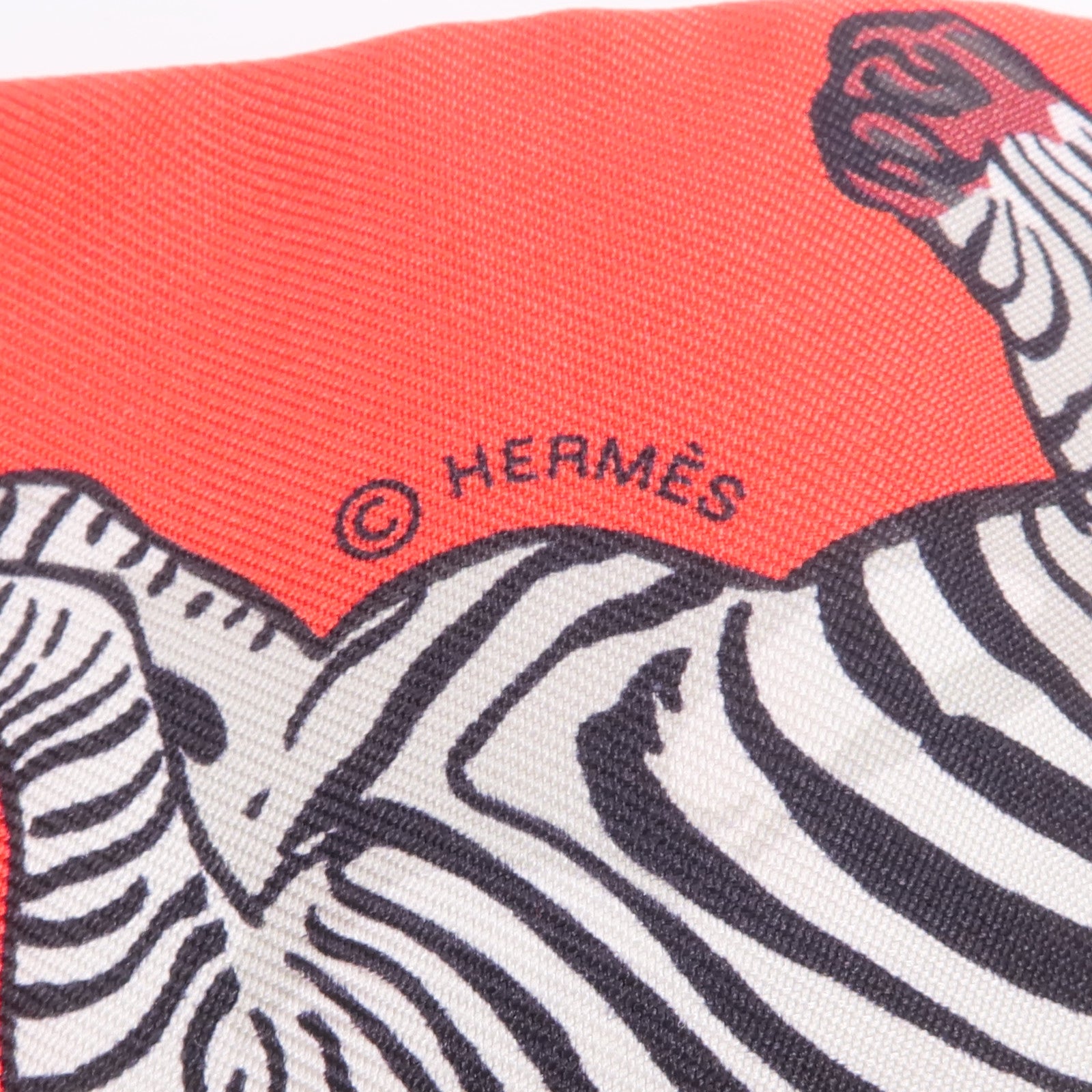HERMES 絲質Twilly絲巾