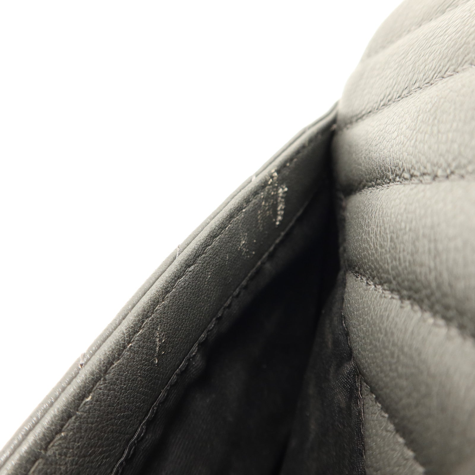 SAINT LAURENT 牛皮皮革College Bag鏈帶肩背袋