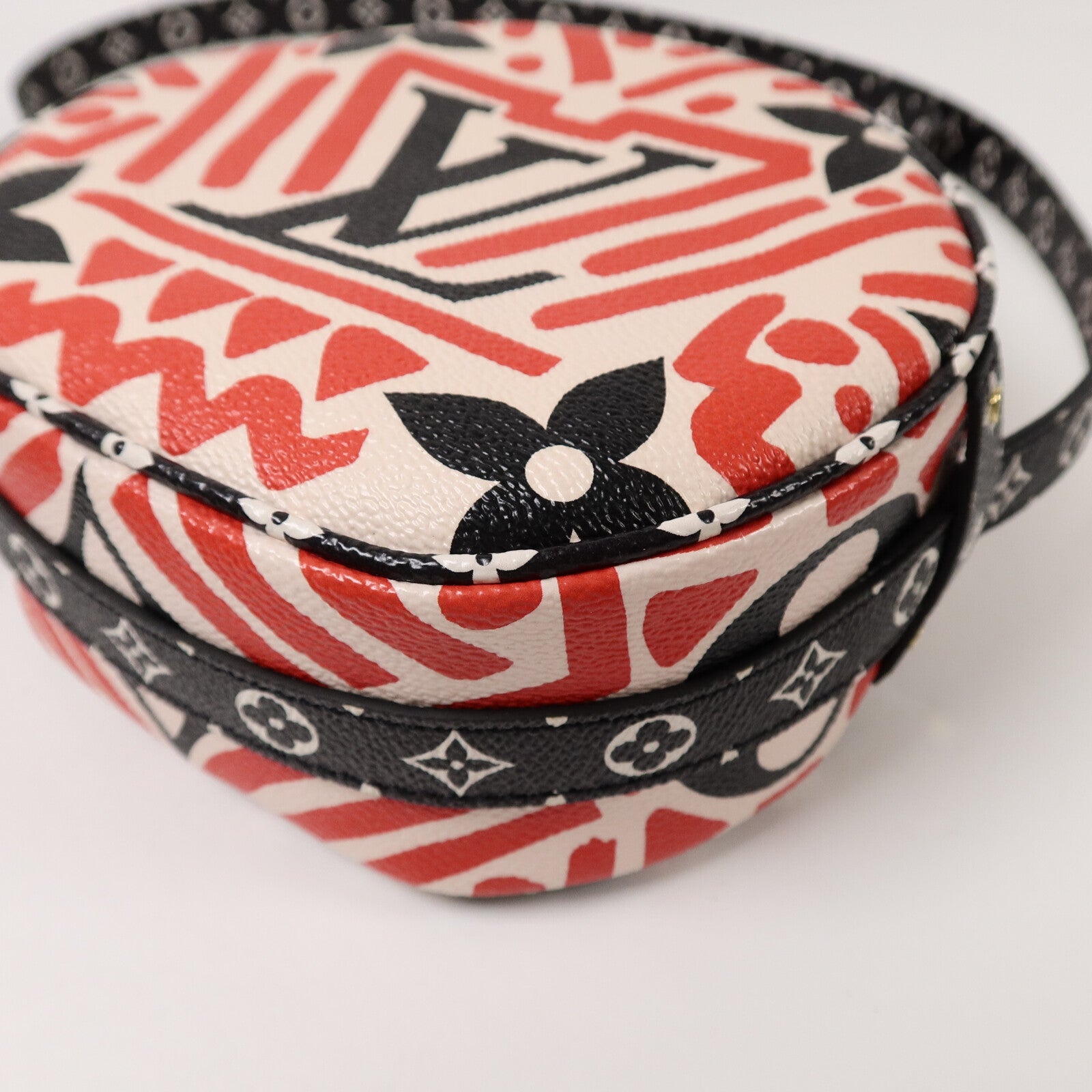LOUIS VUITTON Monogram Giant Crafty Boite Chapoe Soupe肩背袋
