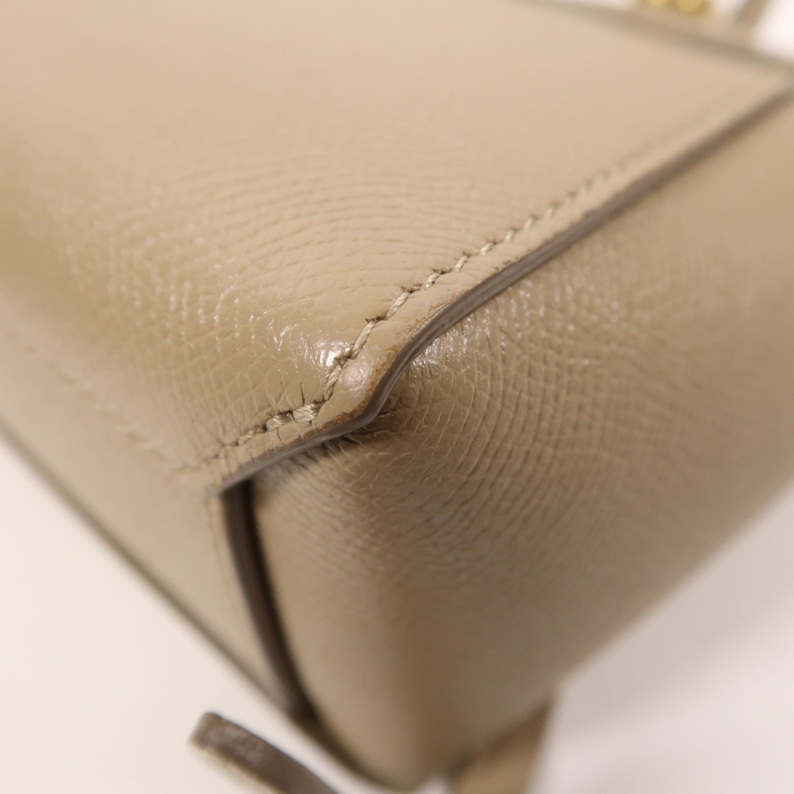 CELINE 牛皮皮革Pico Belt Bag金扣手挽肩背兩用袋