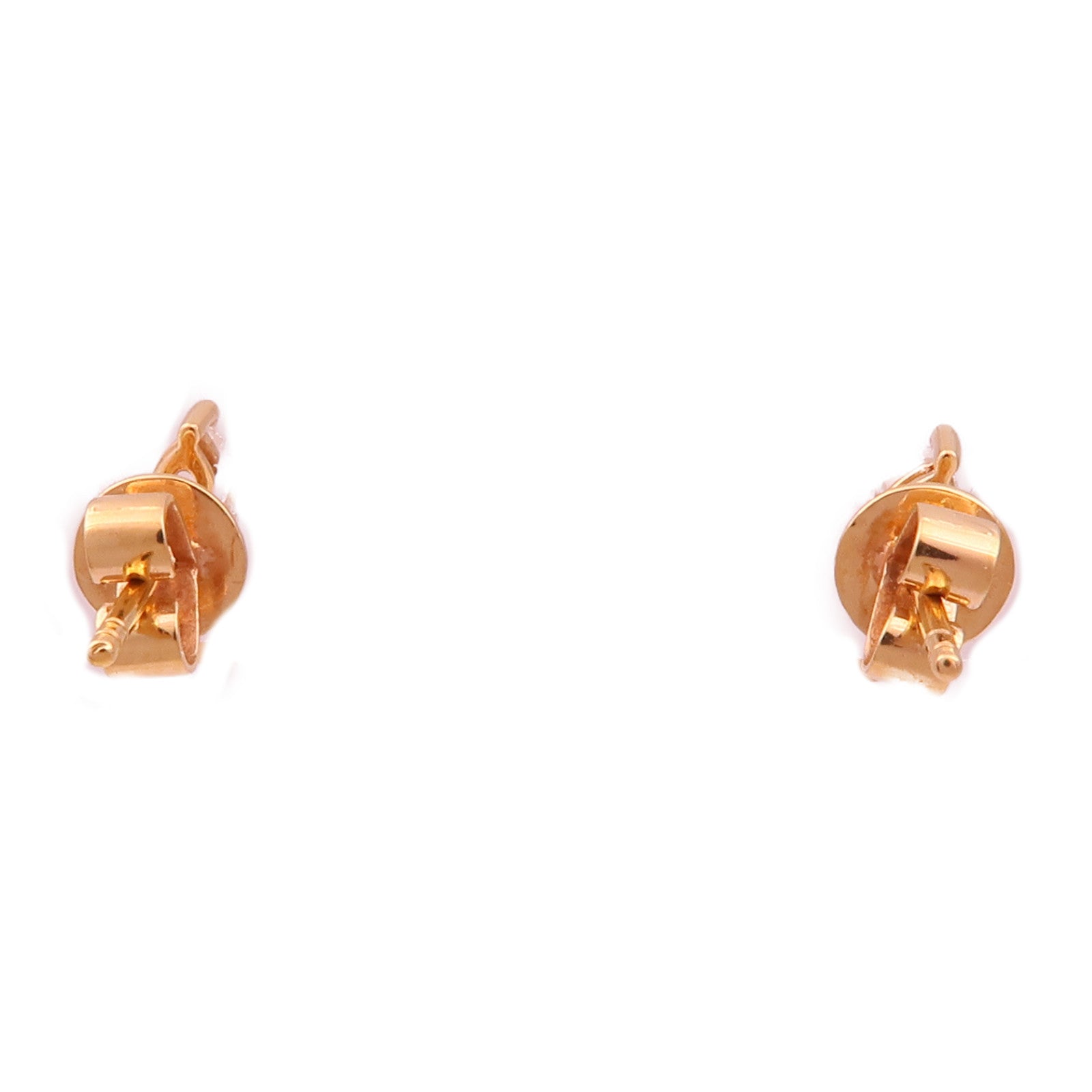 JEWELRY 18K玫瑰金Diamond Earrings鑽石耳環