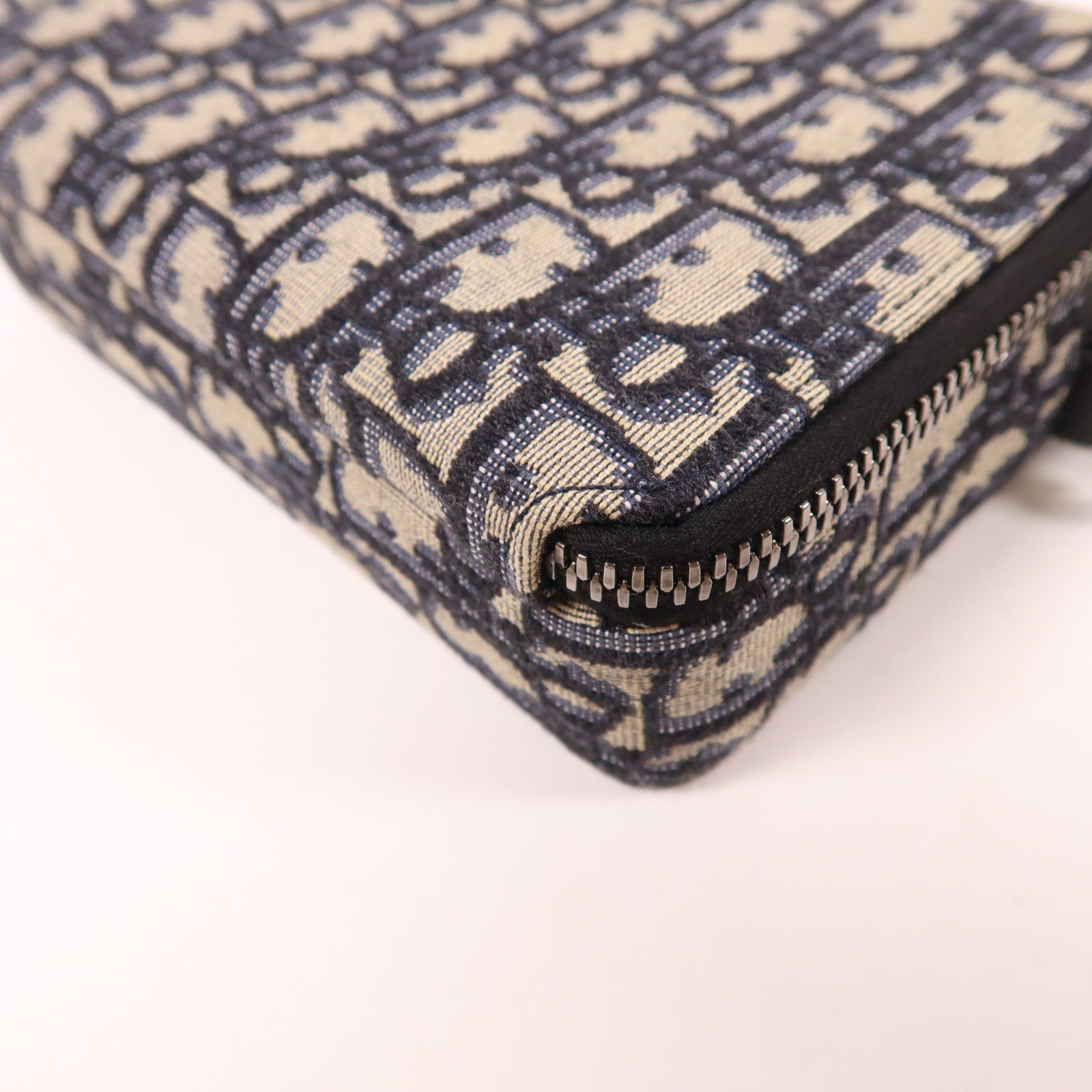 Dior 帆布Oblique Camera Bag銀扣肩背袋