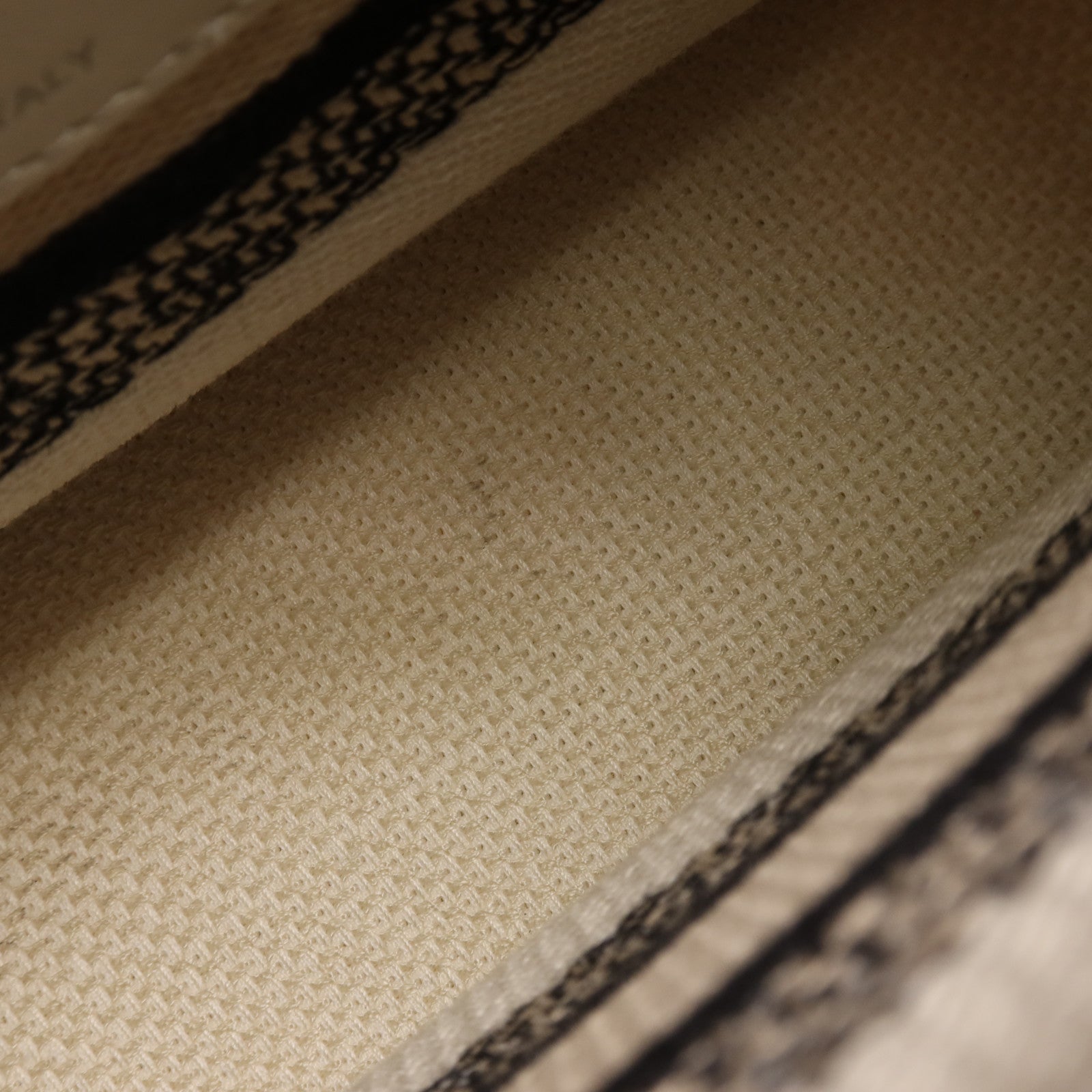 Dior 帆布Lady Dior Medium銀扣手挽肩背兩用袋