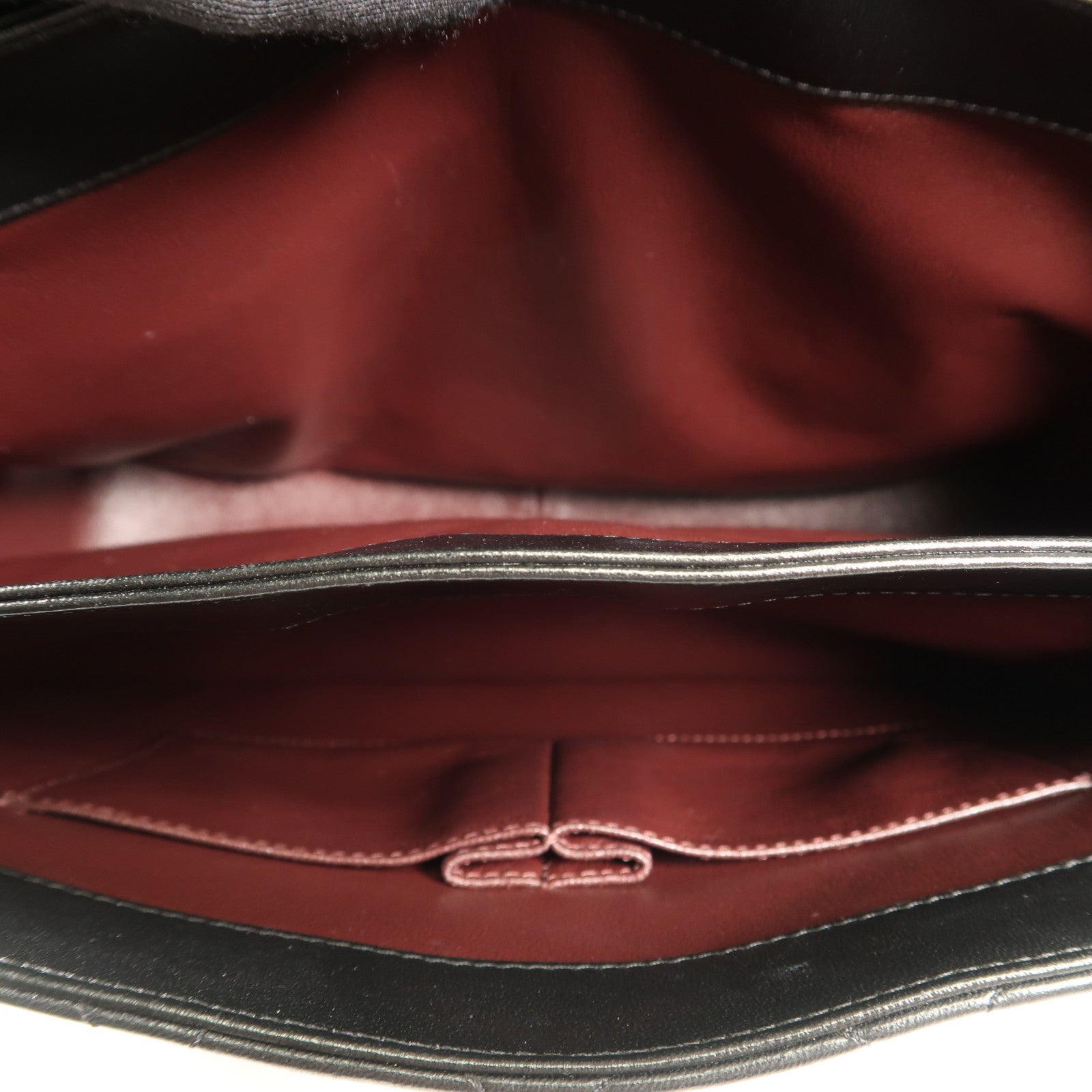 CHANEL CC GHW Trendy CC 2 Way Bag Lambskin Leather Black