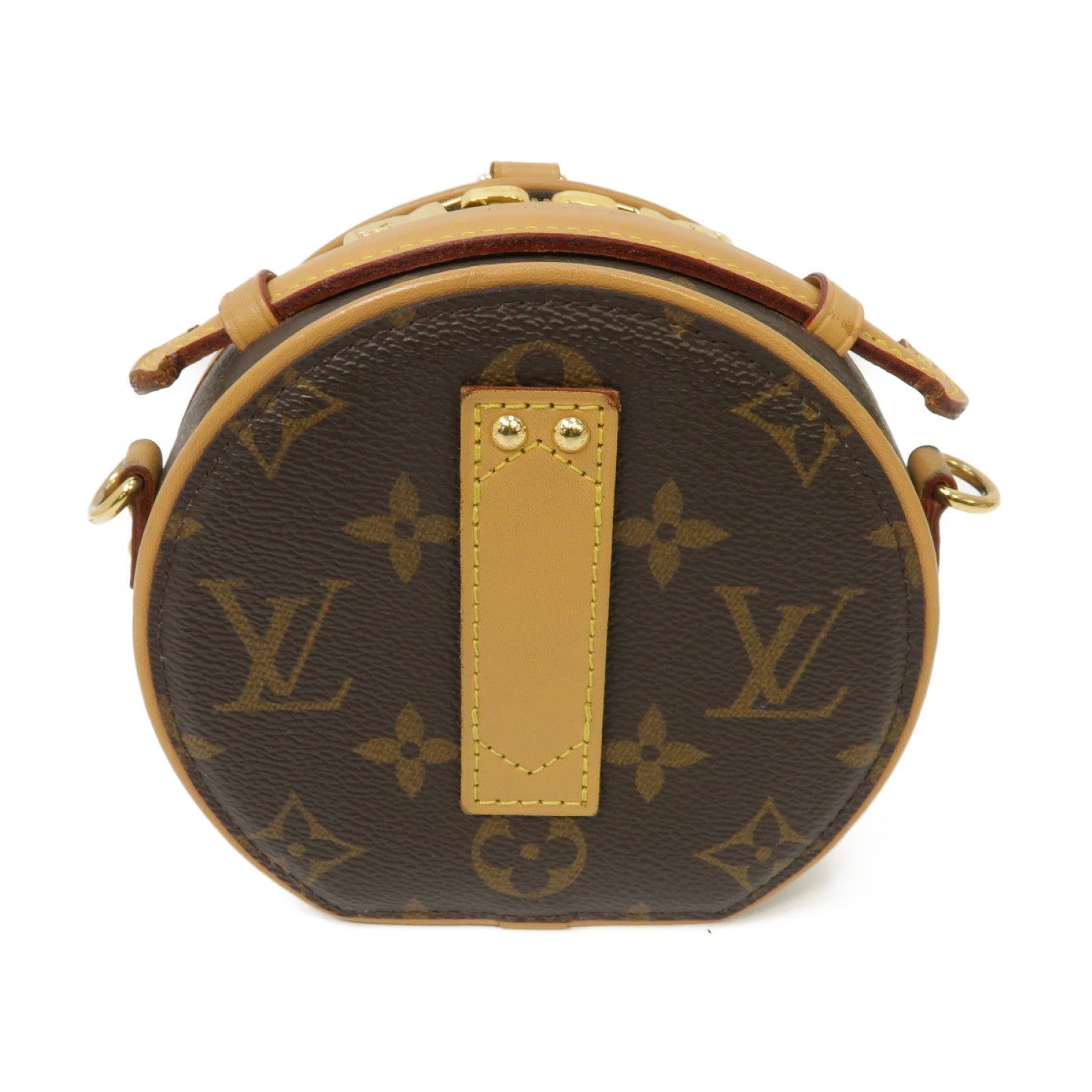 LOUIS VUITTON Monogram Mini Bolite Chapeau金扣手挽肩背兩用袋啡色