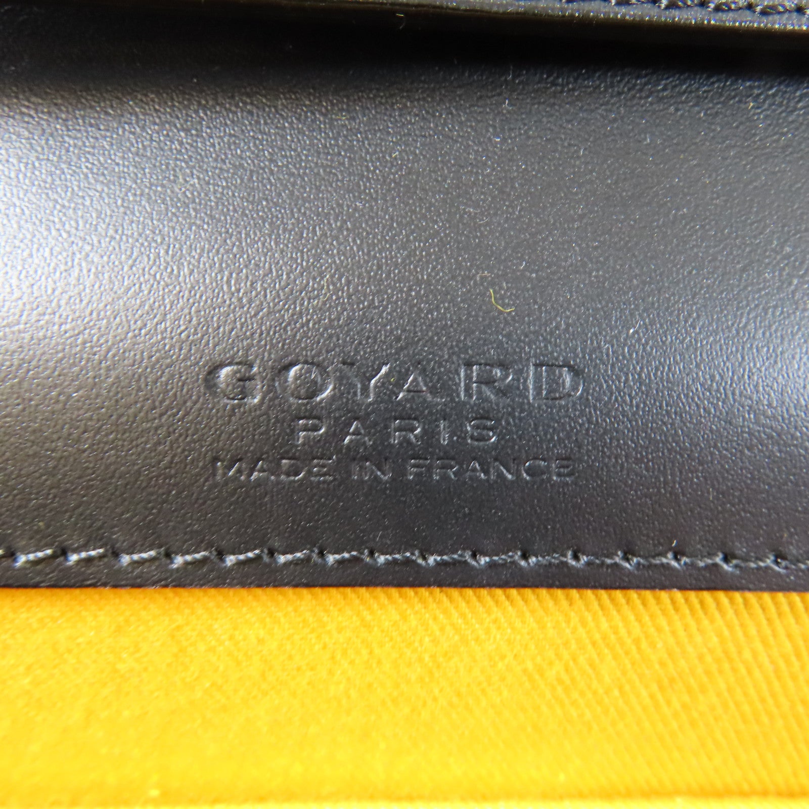 GOYARD 塗層帆布Monte Carlo銀扣肩背袋黑色