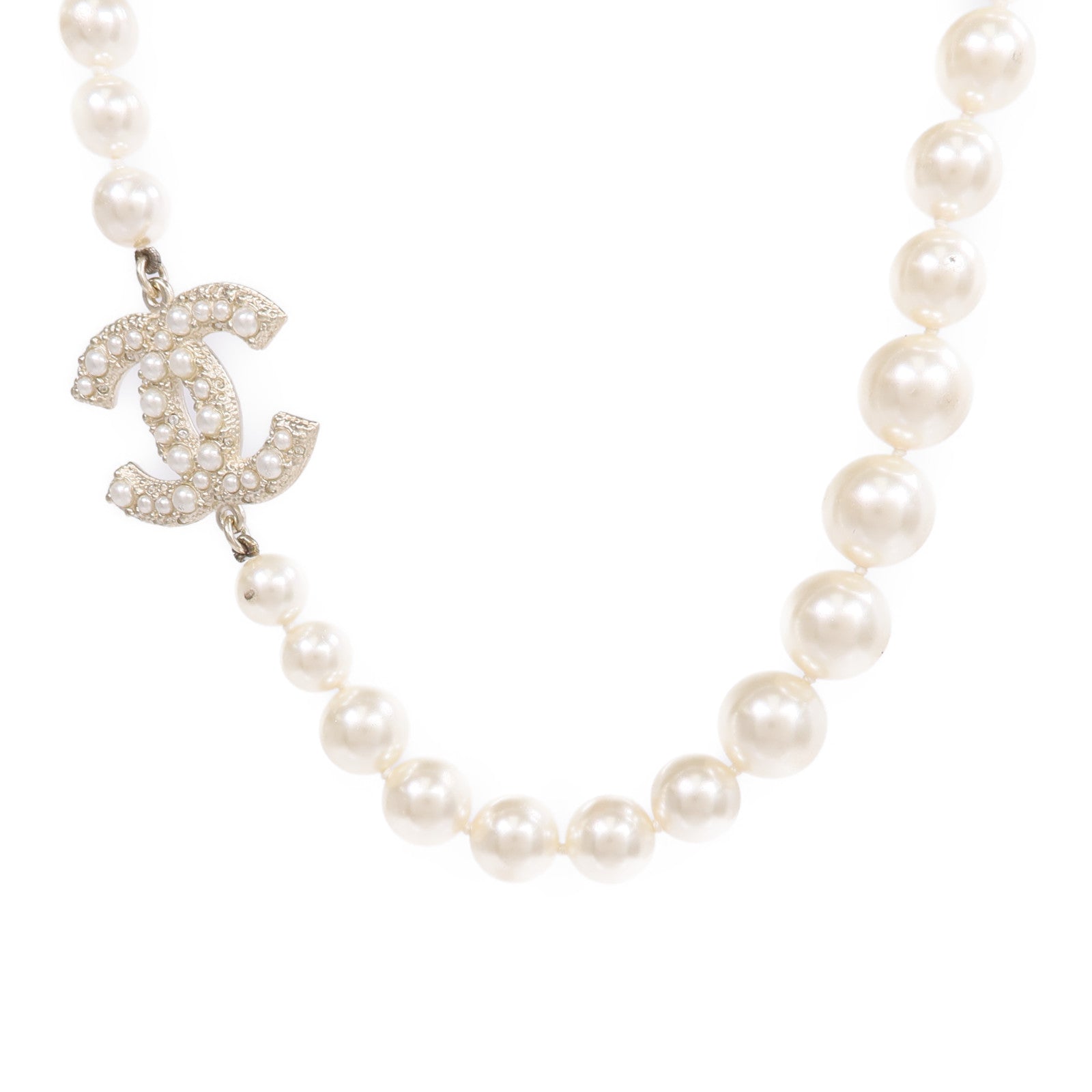 CHANEL PVC/金屬Necklace項鍊