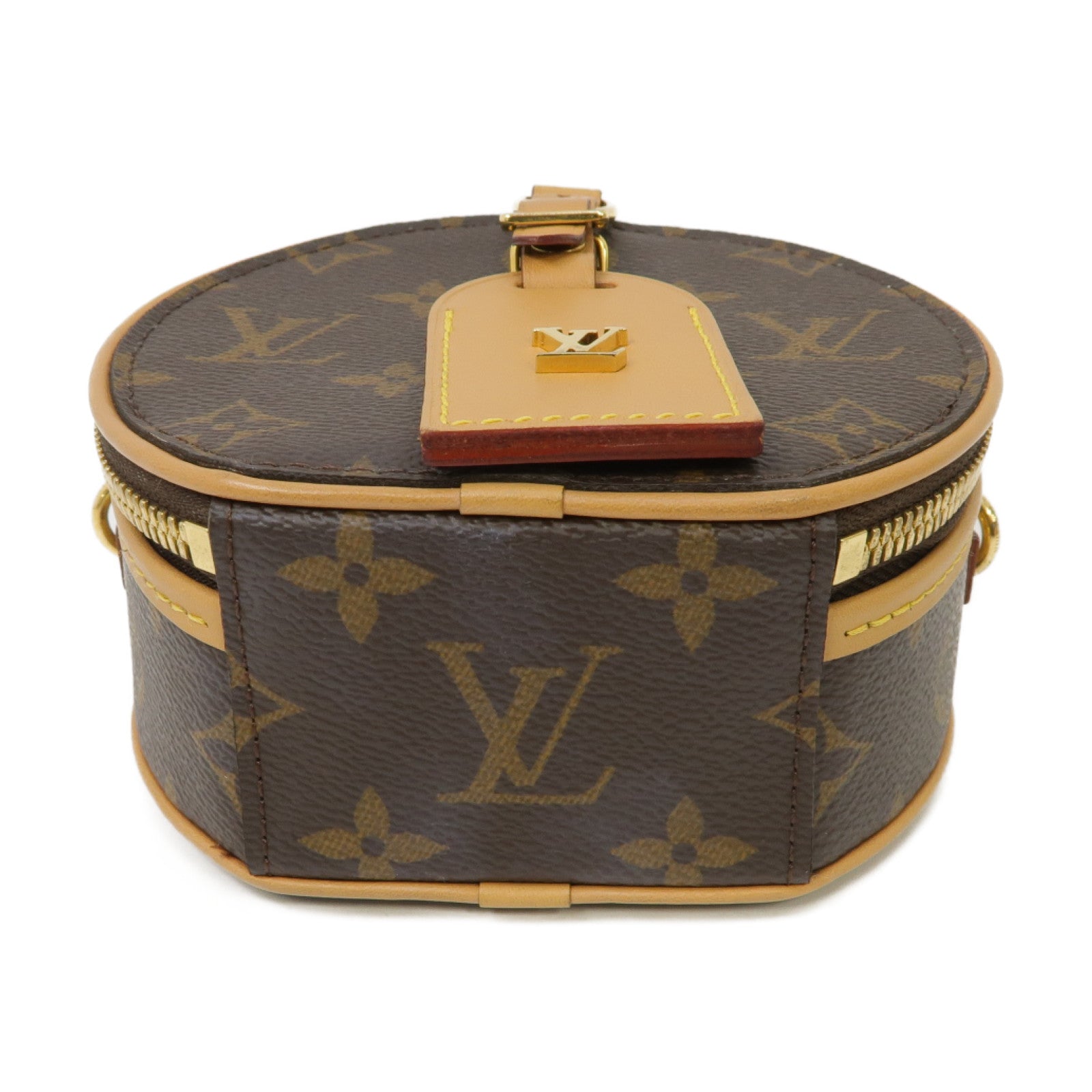 LOUIS VUITTON Monogram Mini Bolite Chapeau金扣手挽肩背兩用袋啡色