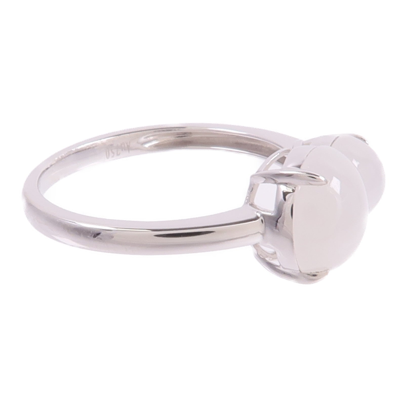 JEWELRY 18K白金Jade Diamond Ring翡翠/鑽石戒指