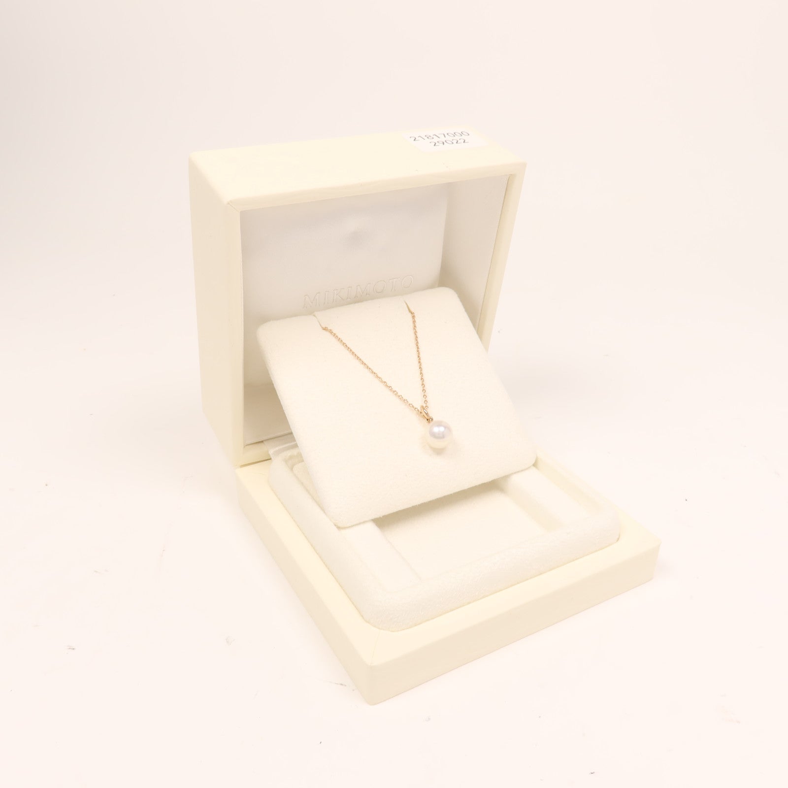 MIKIMOTO 18K玫瑰金/珍珠Pearl Necklace項鍊