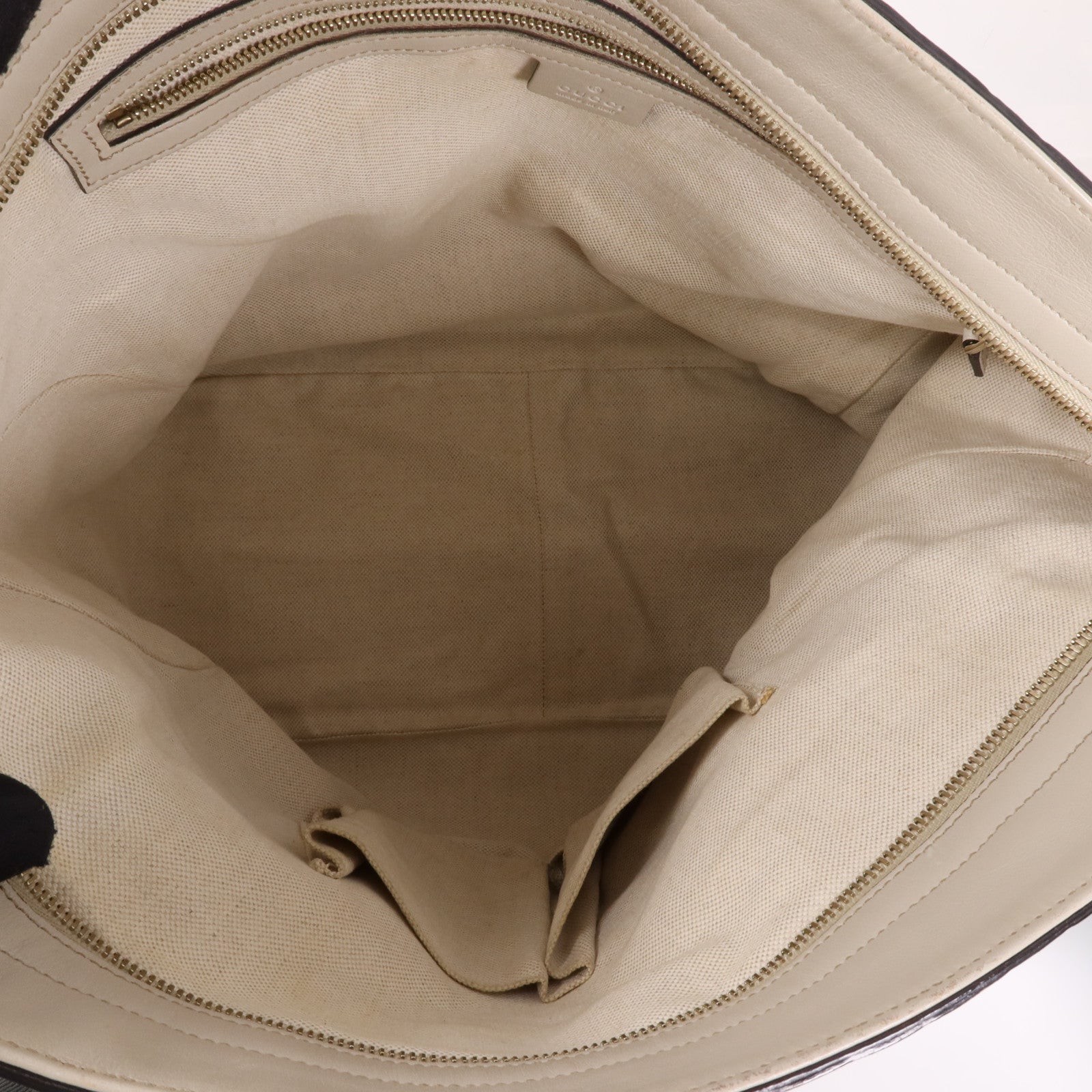 GUCCI 牛皮皮革Tote Bag金扣手挽袋