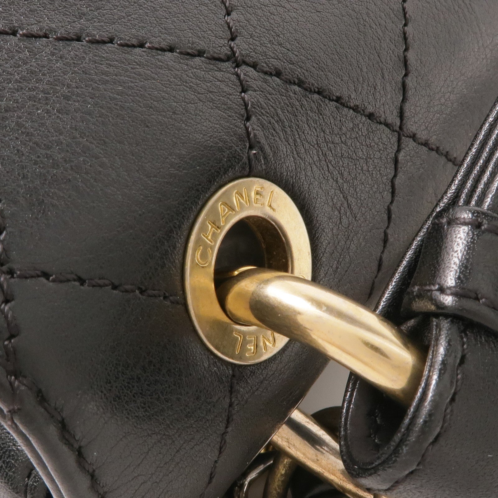 CHANEL 牛皮皮革2 Way Shoulder手挽肩背兩用袋