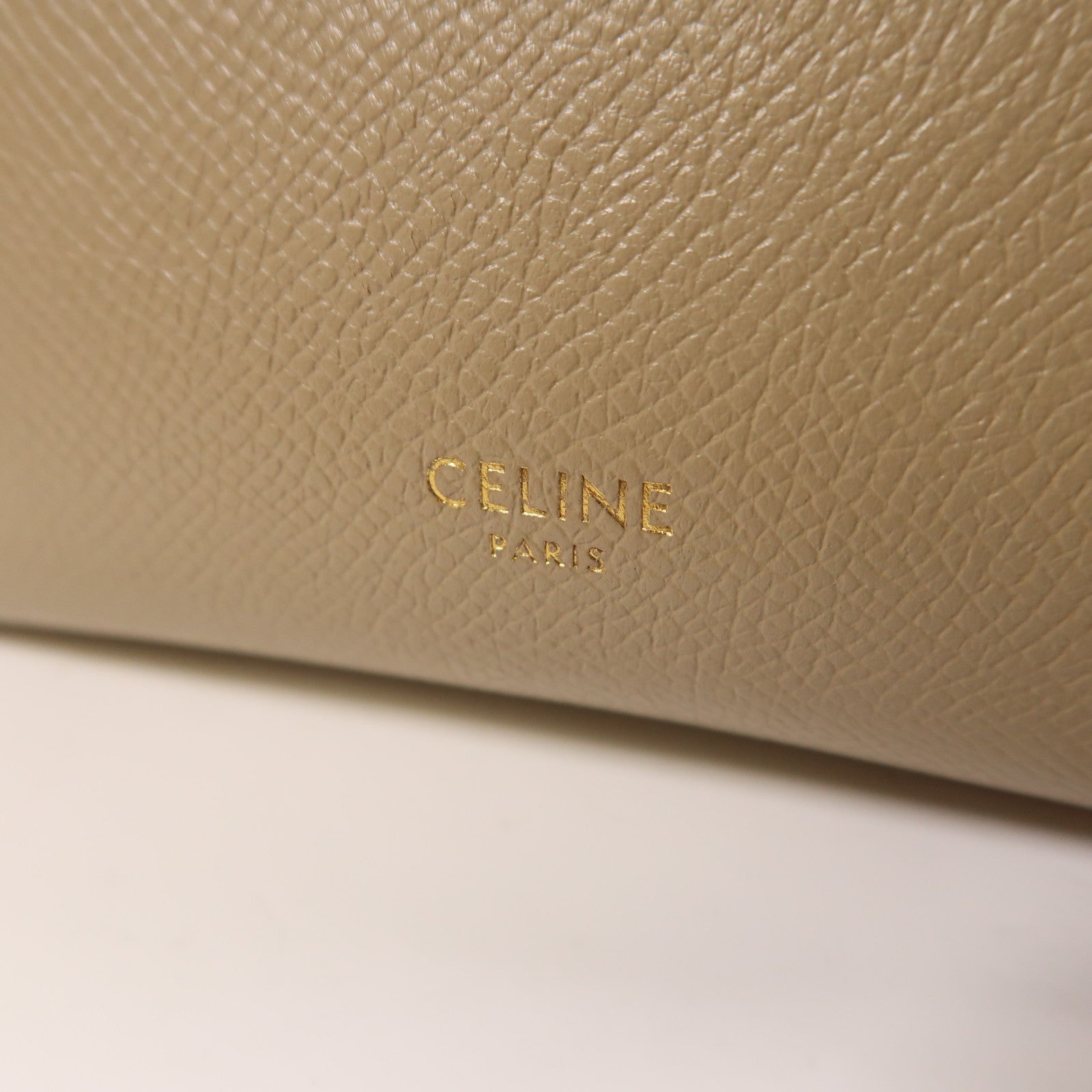 CELINE 牛皮皮革Pico Belt Bag金扣手挽肩背兩用袋