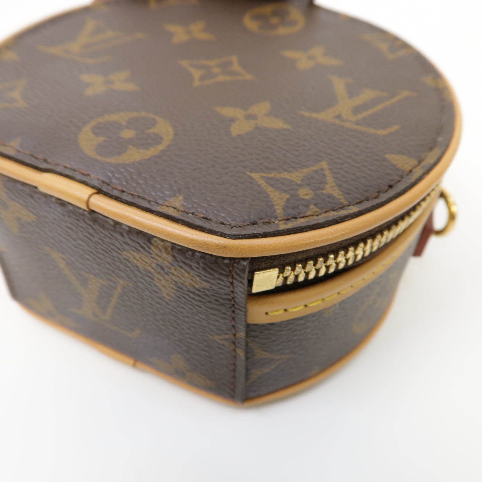 LOUIS VUITTON Monogram Mini Bolite Chapeau金扣手挽肩背兩用袋啡色