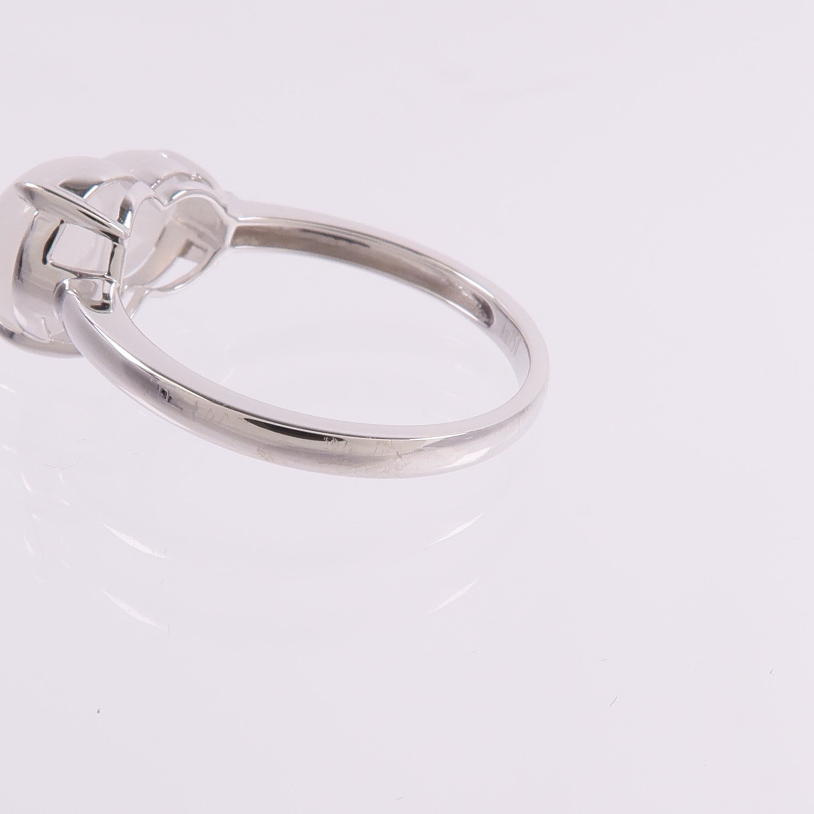 JEWELRY 18K白金Jade Diamond Ring翡翠/鑽石戒指
