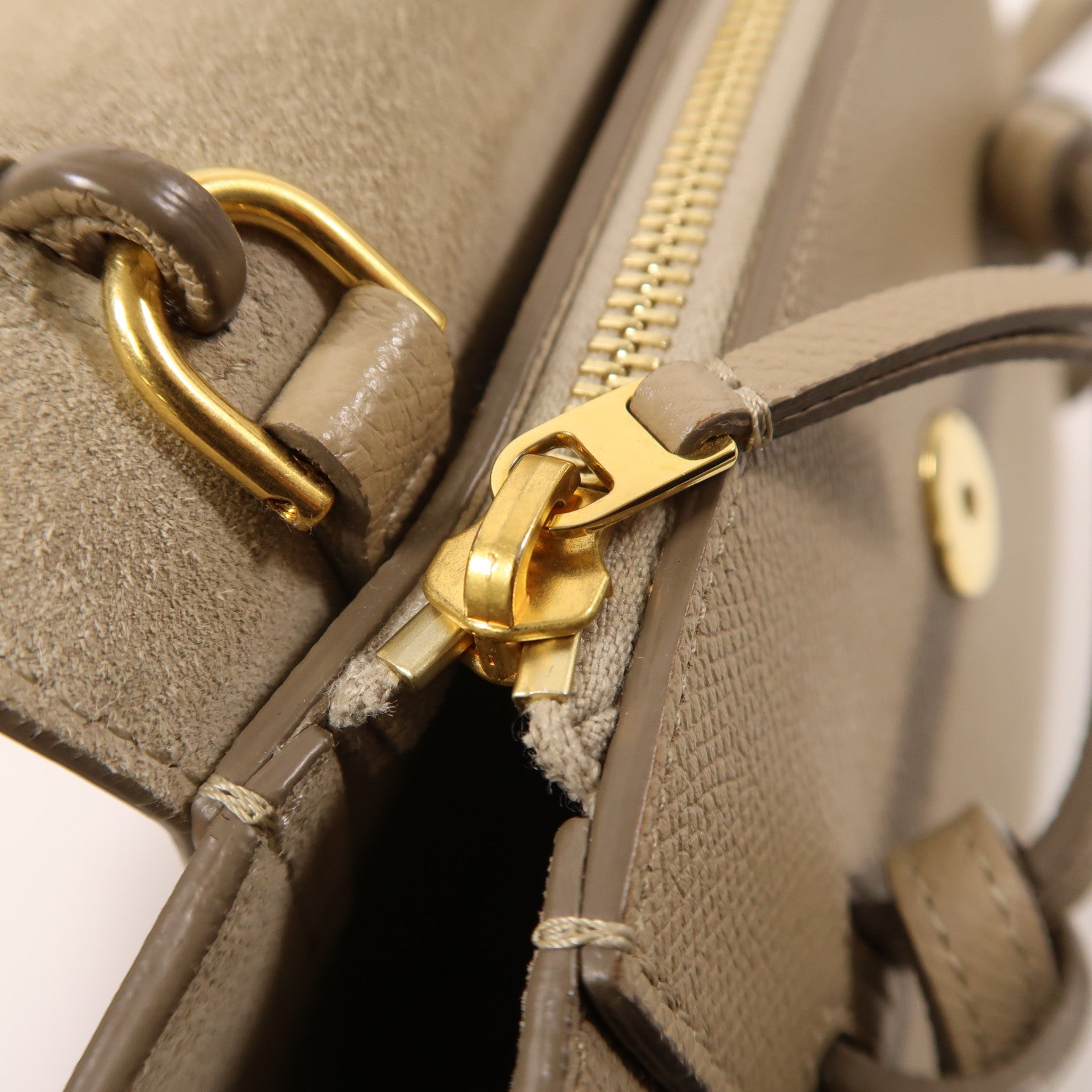 CELINE 牛皮皮革Pico Belt Bag金扣手挽肩背兩用袋