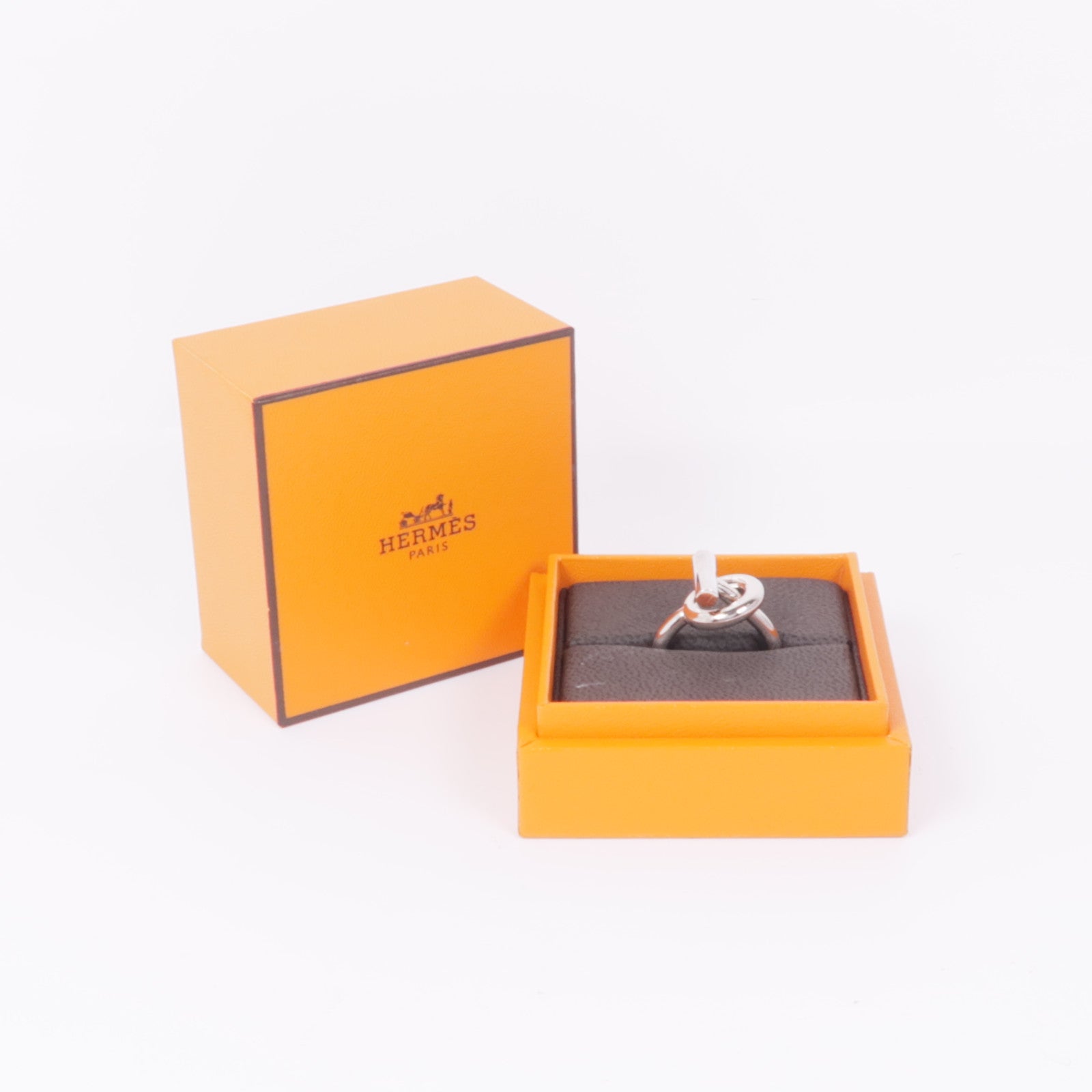 HERMES 925純銀Echappee Ring戒指US#6.25