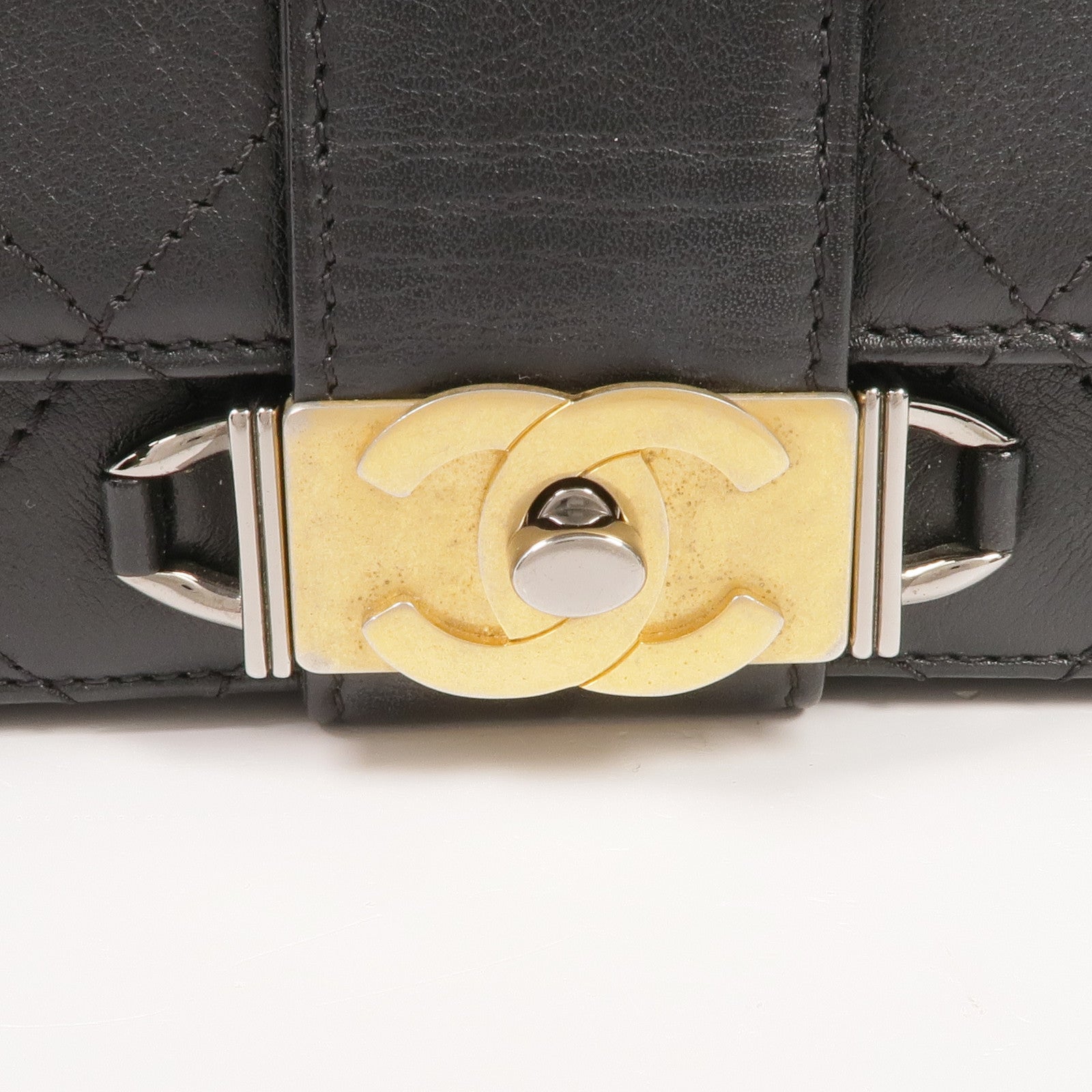 CHANEL 牛皮皮革2 Way Shoulder手挽肩背兩用袋