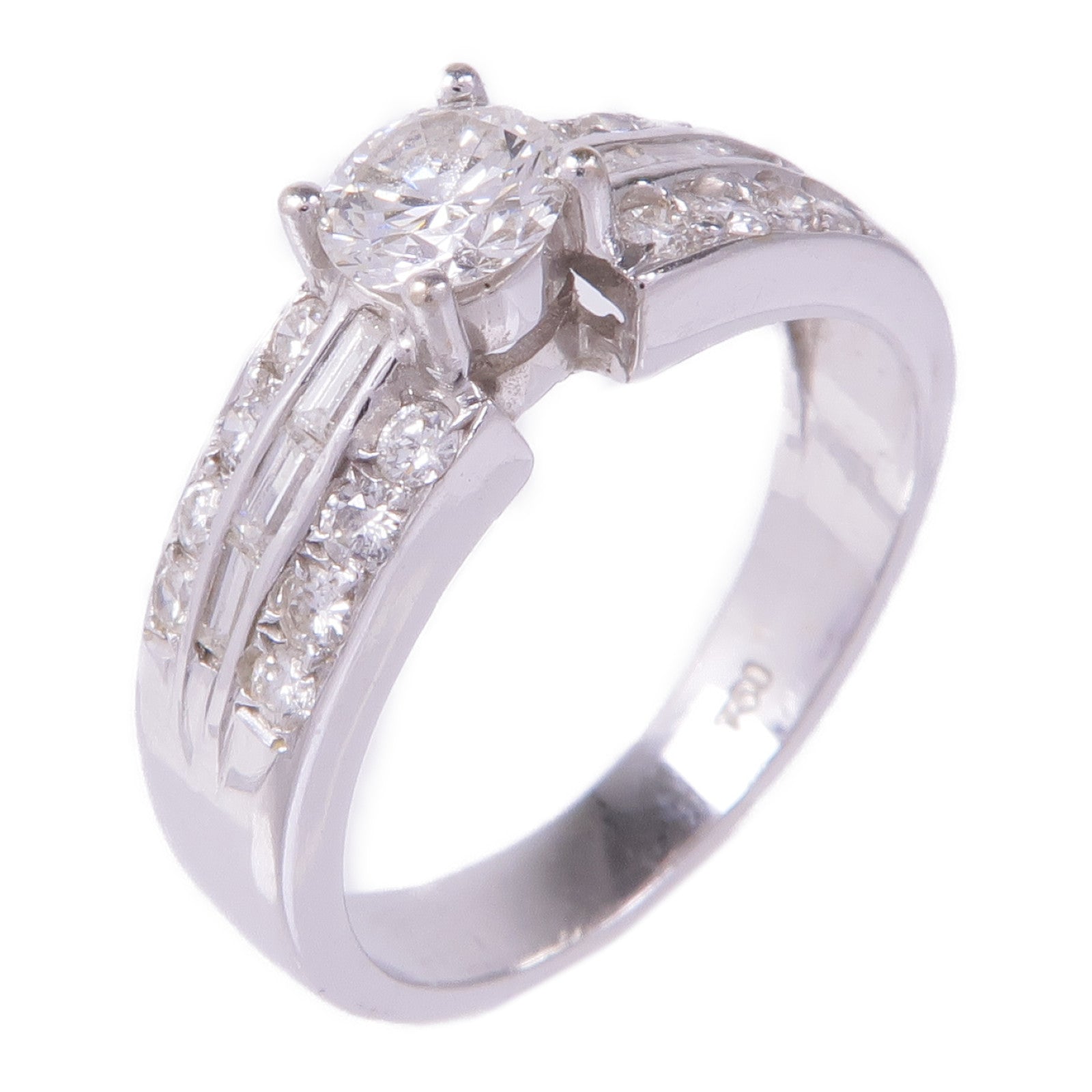 JEWELRY 18K白金Diamond Ring鑽石戒指US#6.25