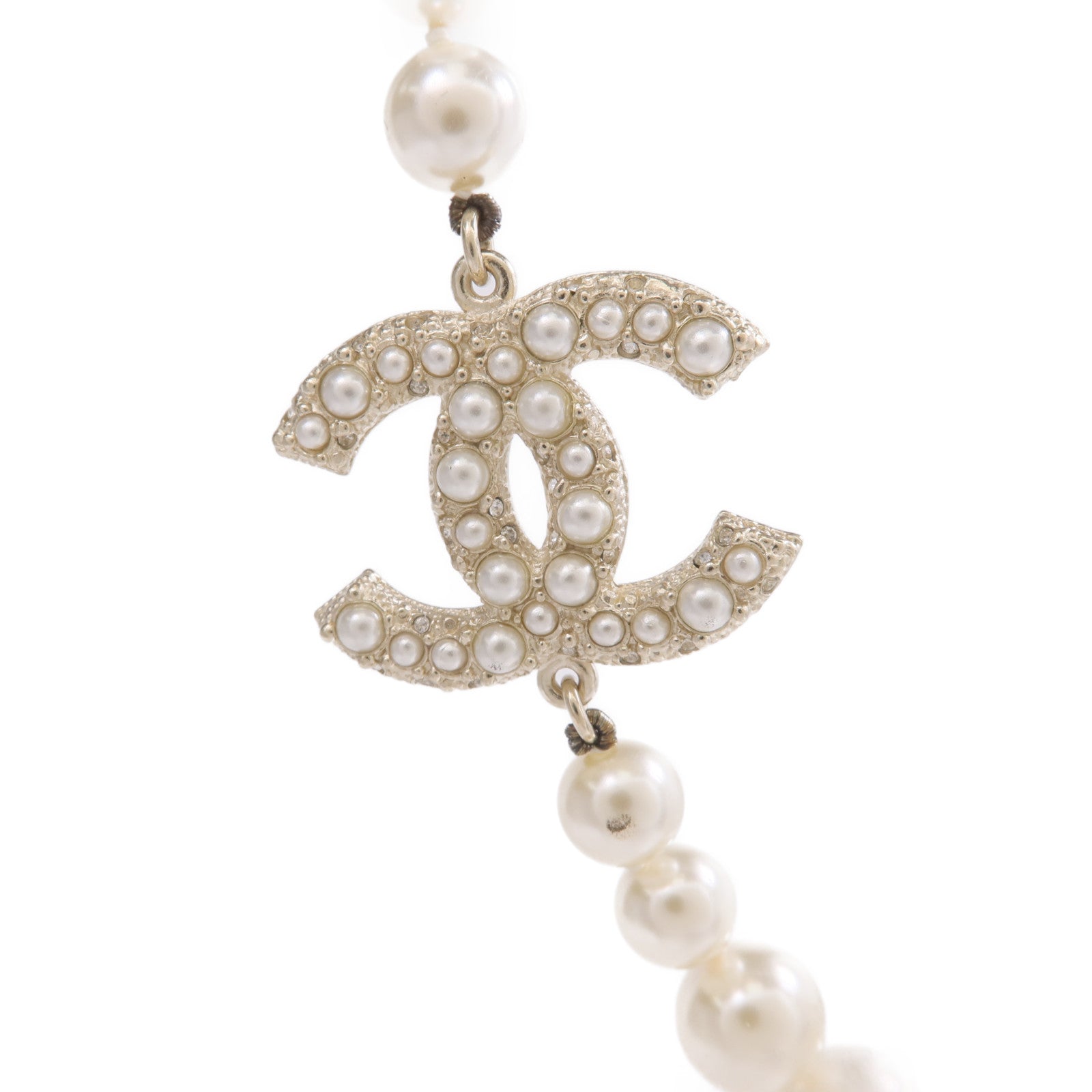 CHANEL PVC/金屬Necklace項鍊
