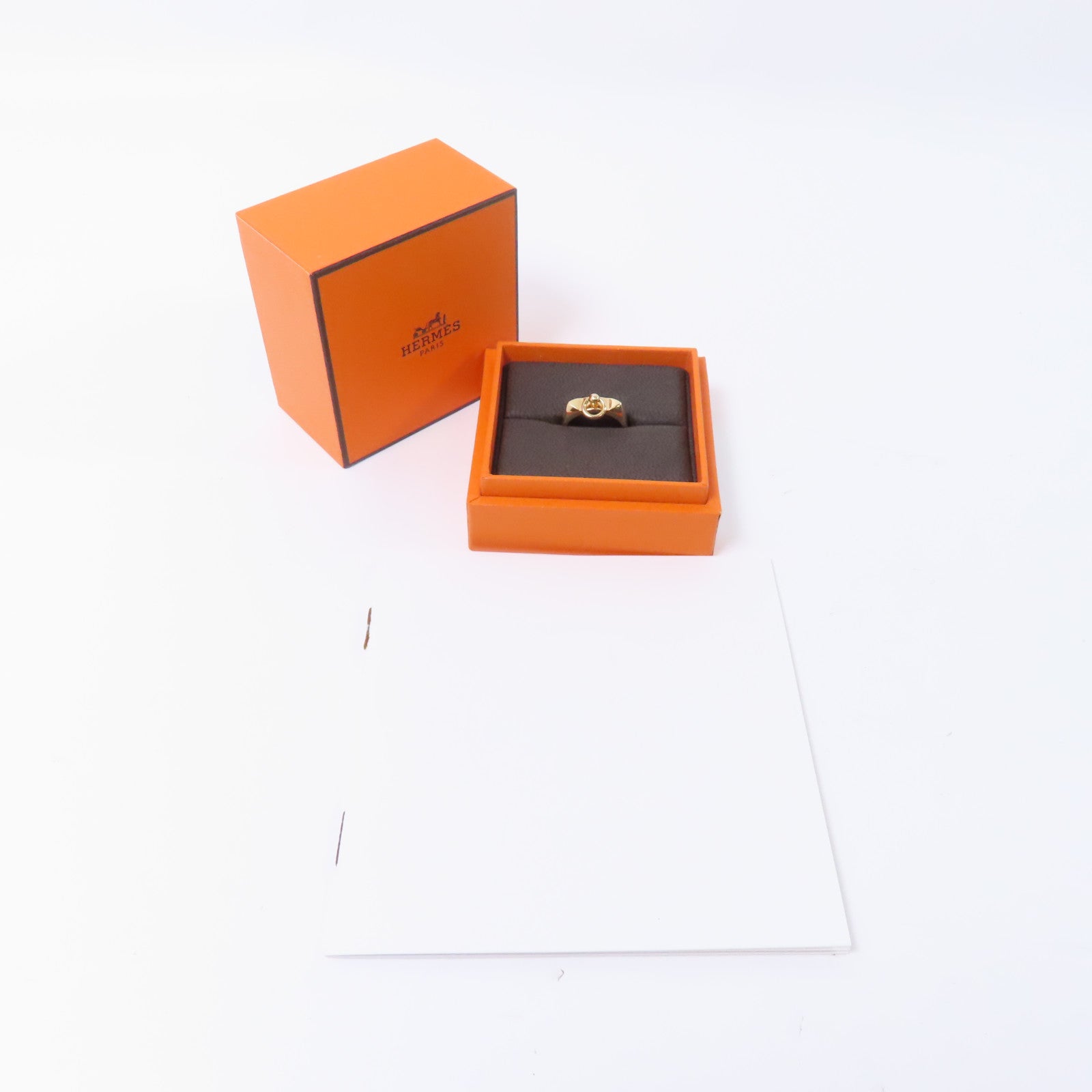 HERMES 【激減優惠】18K玫瑰金CDC Ring戒指Hermes#50/US#5.25