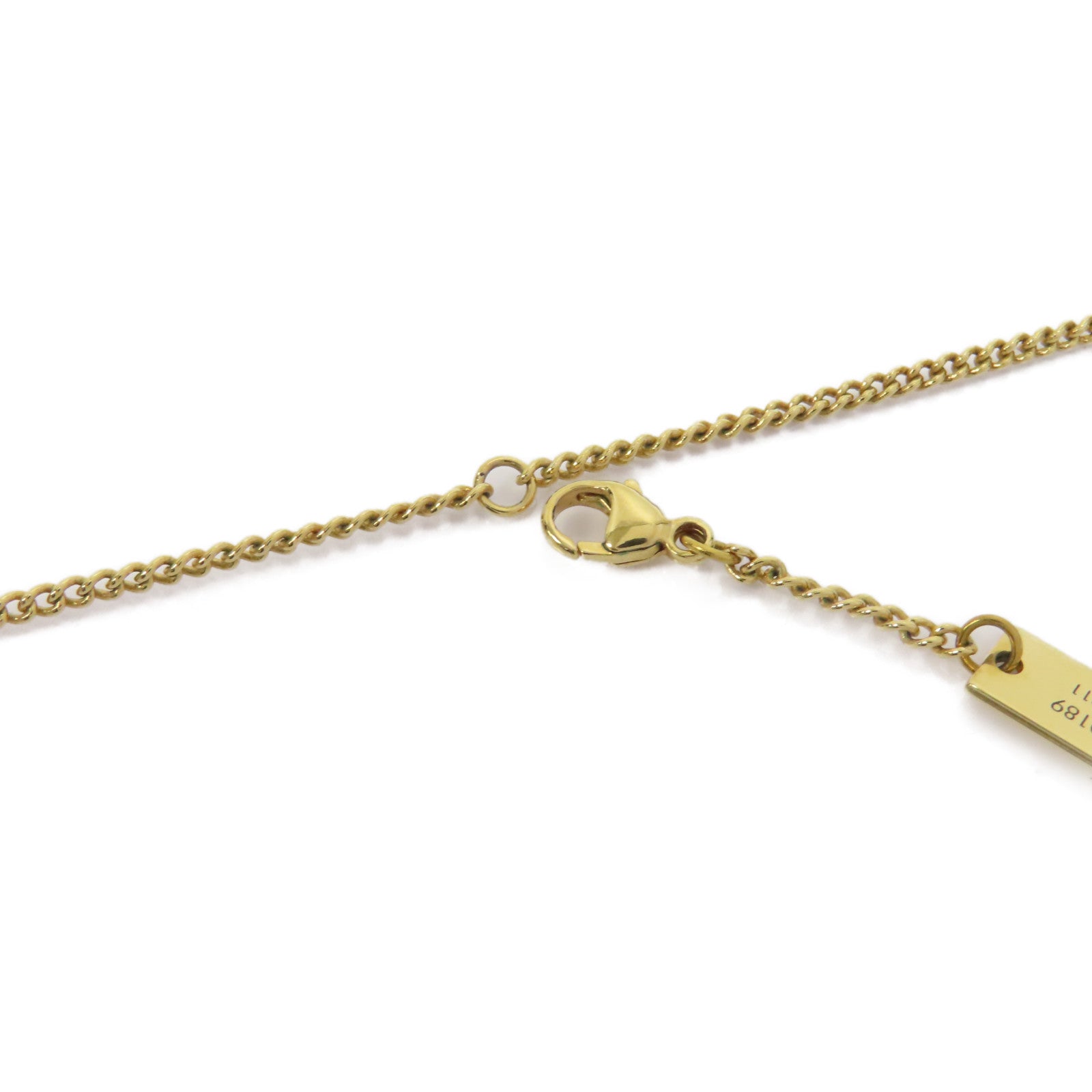 LOUIS VUITTON 金屬Monogram Necklace項鍊