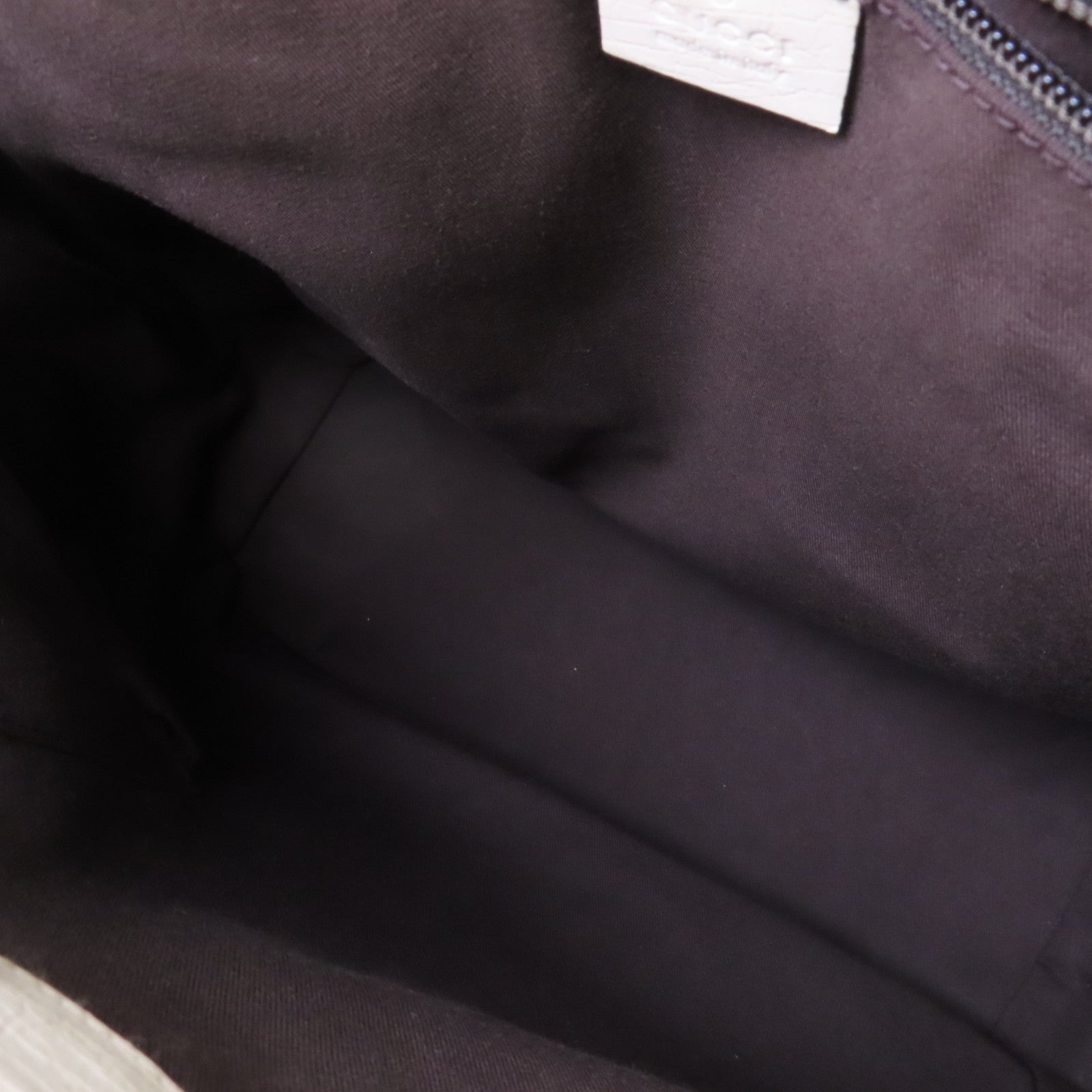 GUCCI 塗層帆布GG Supreme Tote Bag銀扣肩背袋啡色/白色