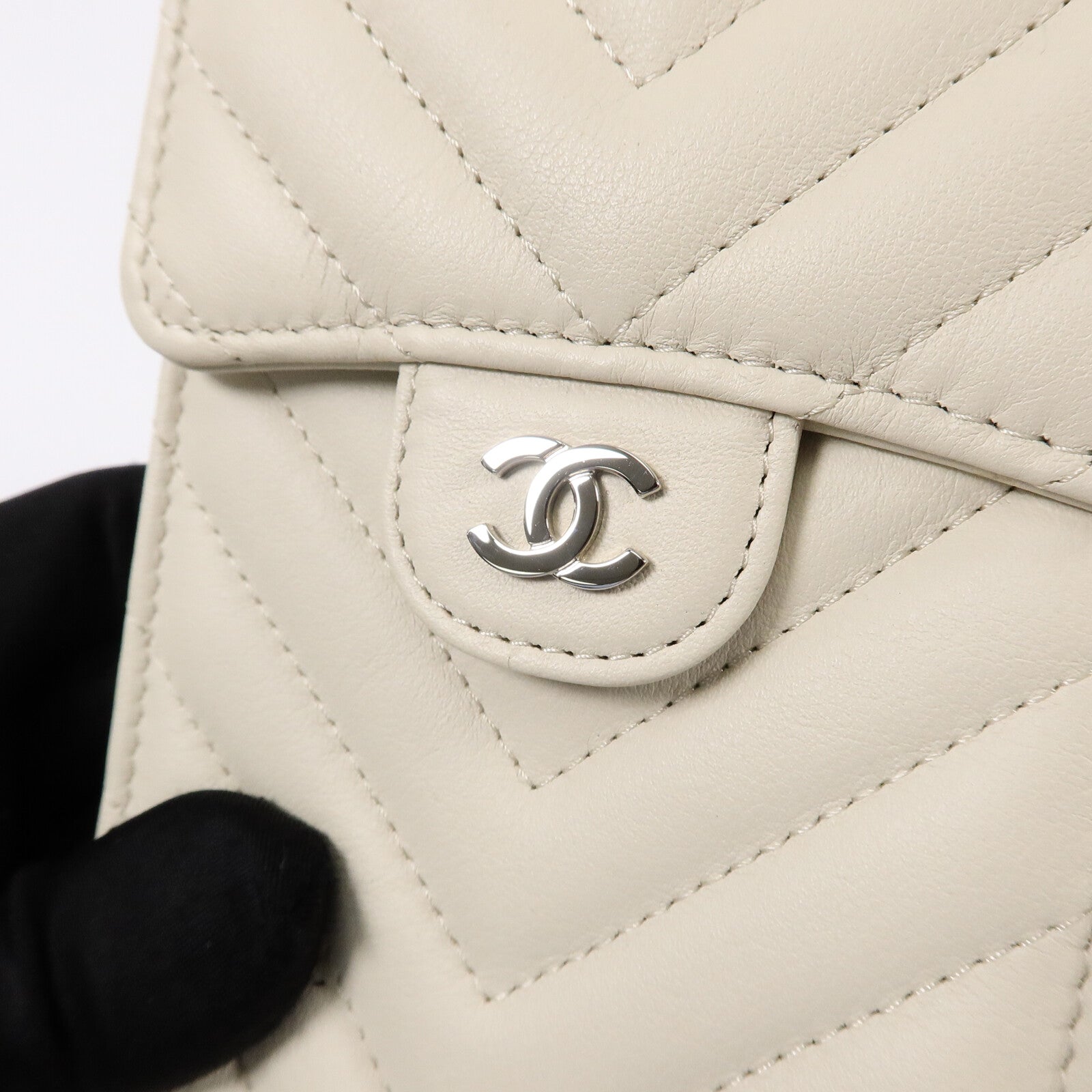 CHANEL 羊皮皮革Chain Shoulder Bag鏈帶肩背袋