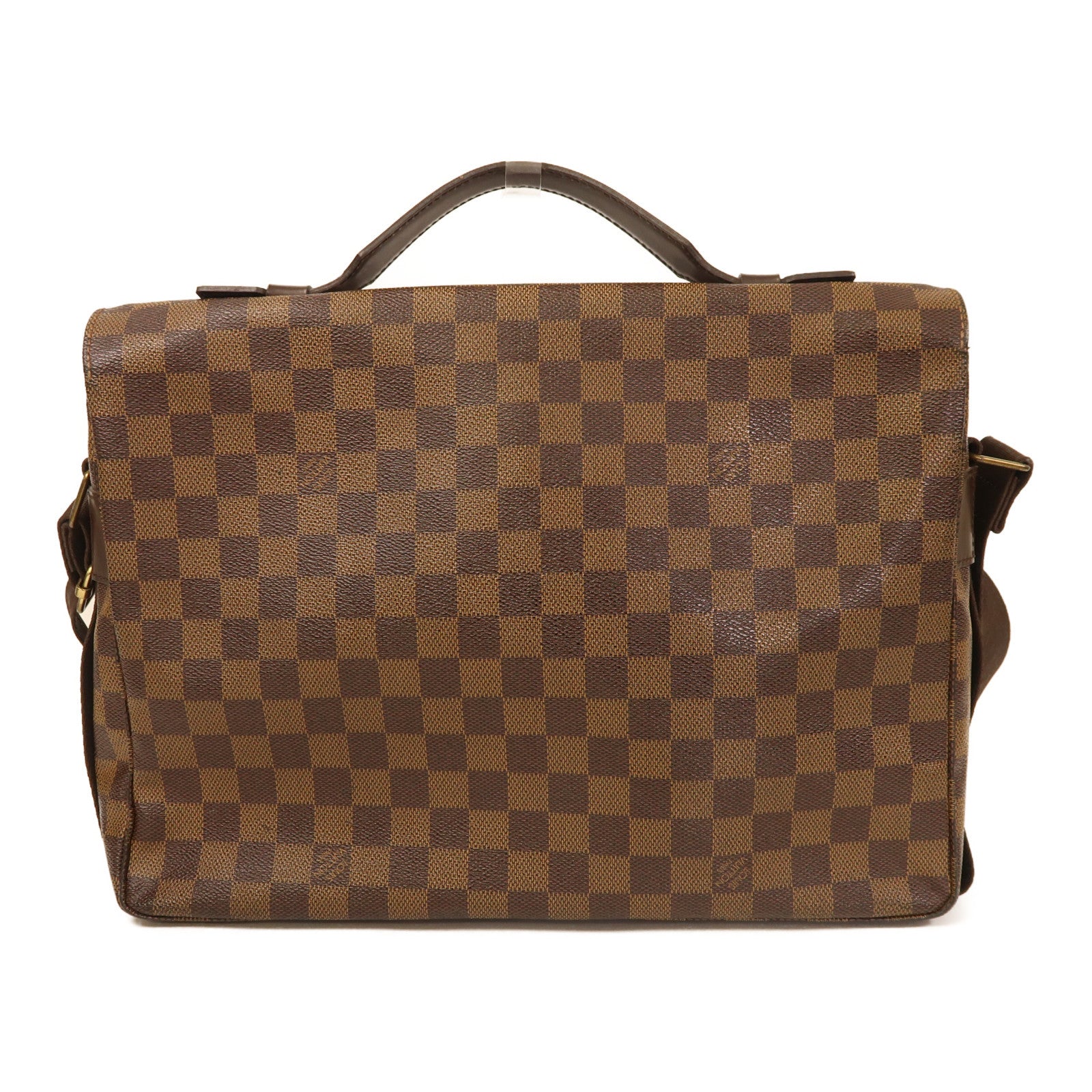 LOUIS VUITTON【激減優惠】 Damier Broadway金扣手挽肩背兩用袋啡色
