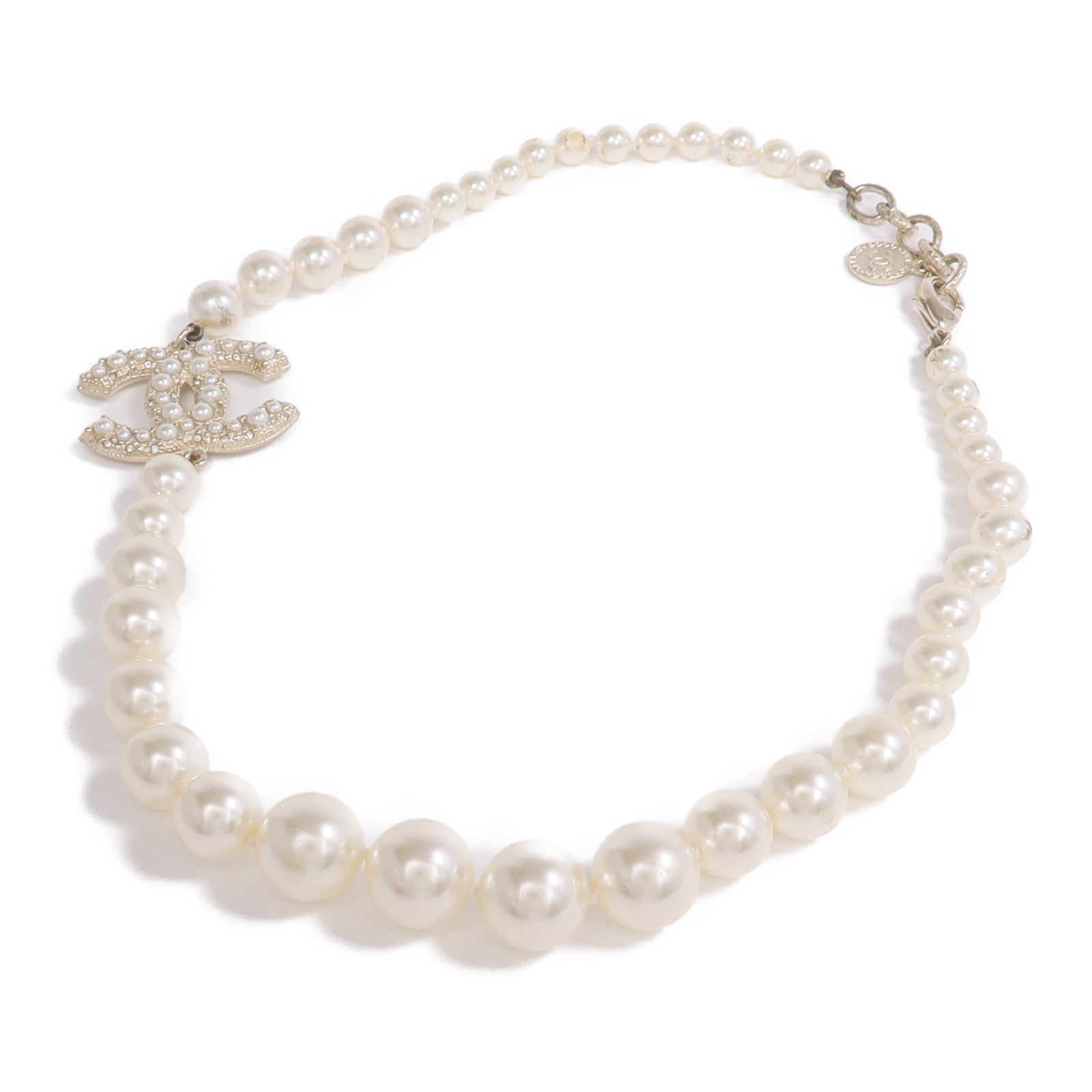 CHANEL PVC/金屬Necklace項鍊