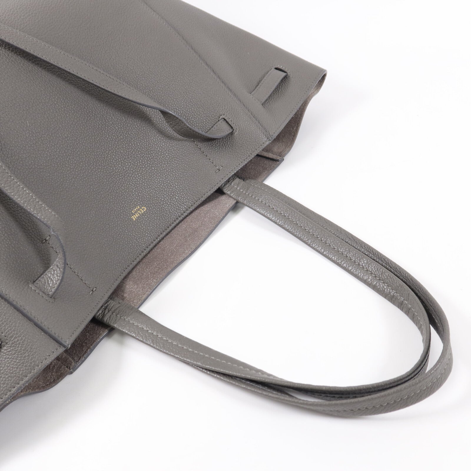 CELINE 牛皮皮革Small Cabas Phantom手挽袋