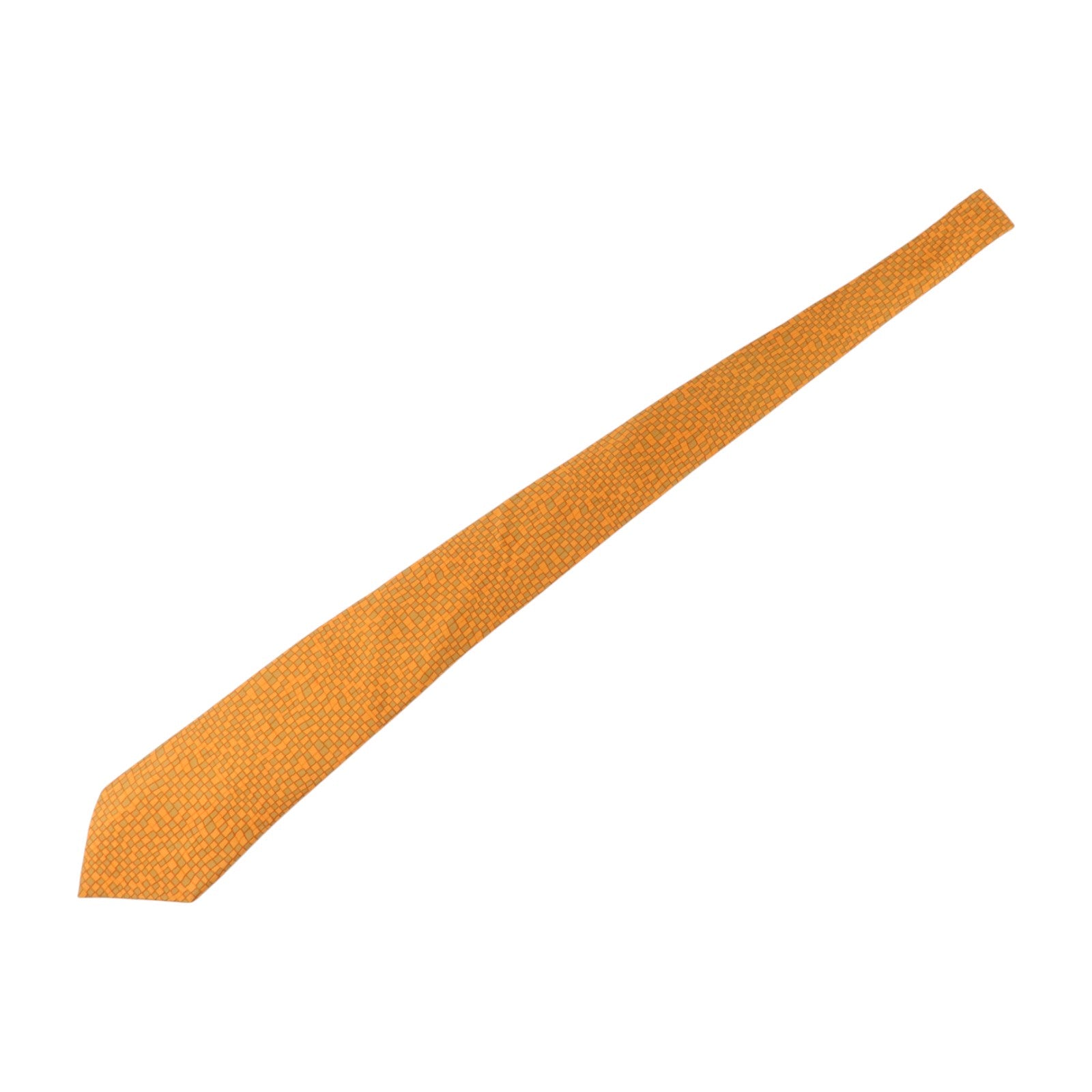 HERMES 絲質Geometric Squares Necktie領帶