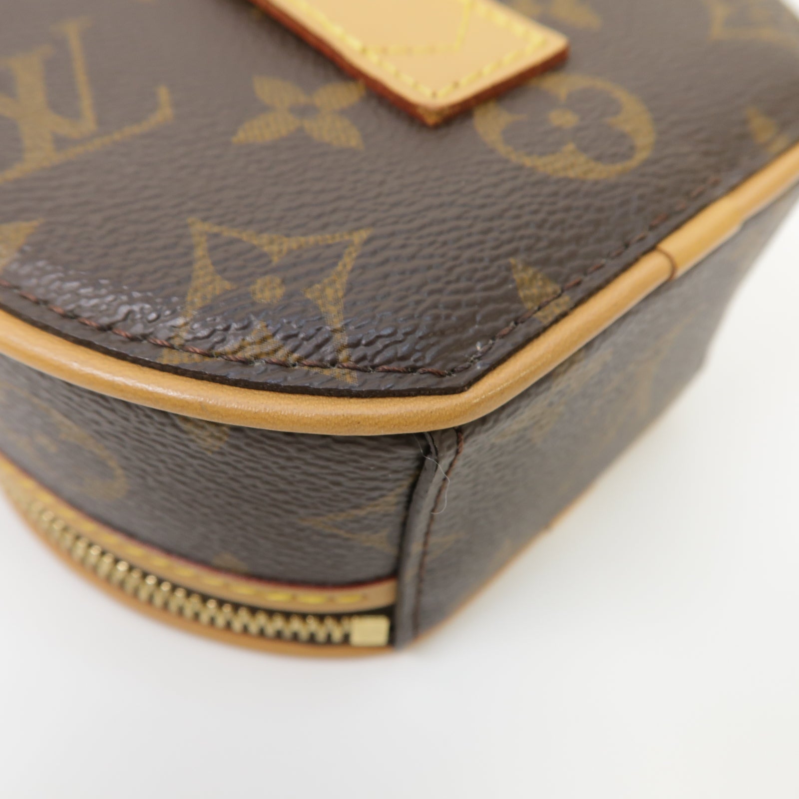 LOUIS VUITTON Monogram Mini Bolite Chapeau金扣手挽肩背兩用袋啡色