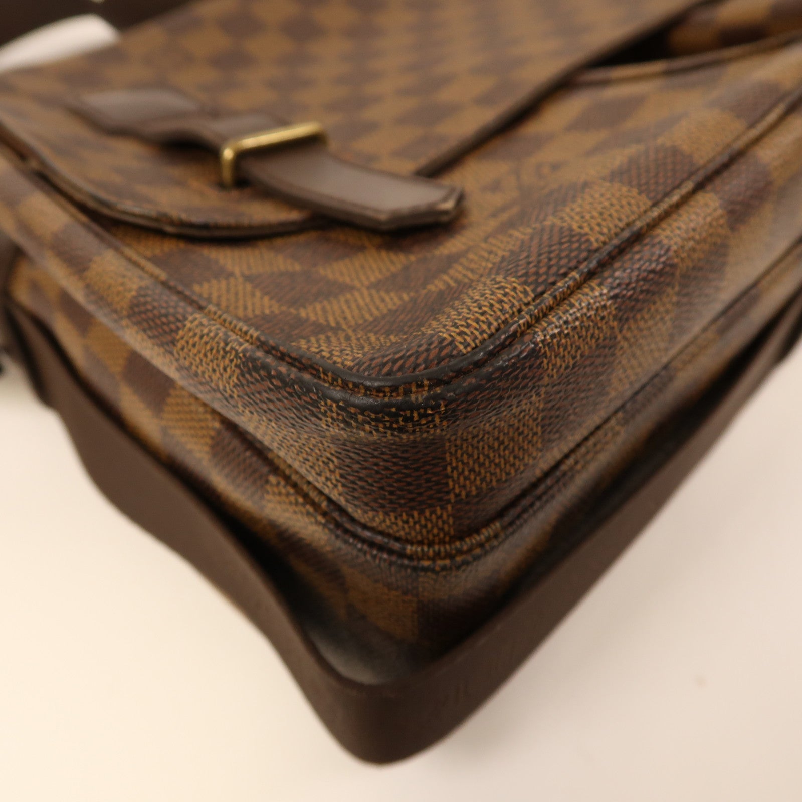LOUIS VUITTON【激減優惠】 Damier Broadway金扣手挽肩背兩用袋啡色